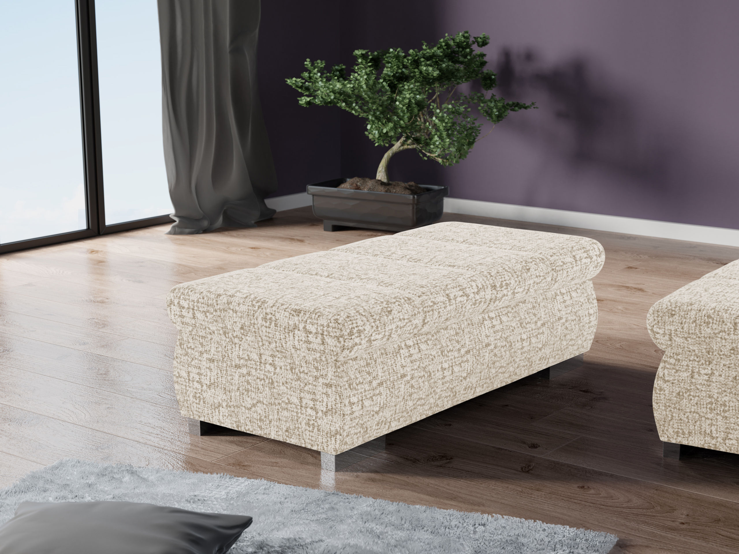 Upholstered bench Comfivo Olivetum I (Bella 05)