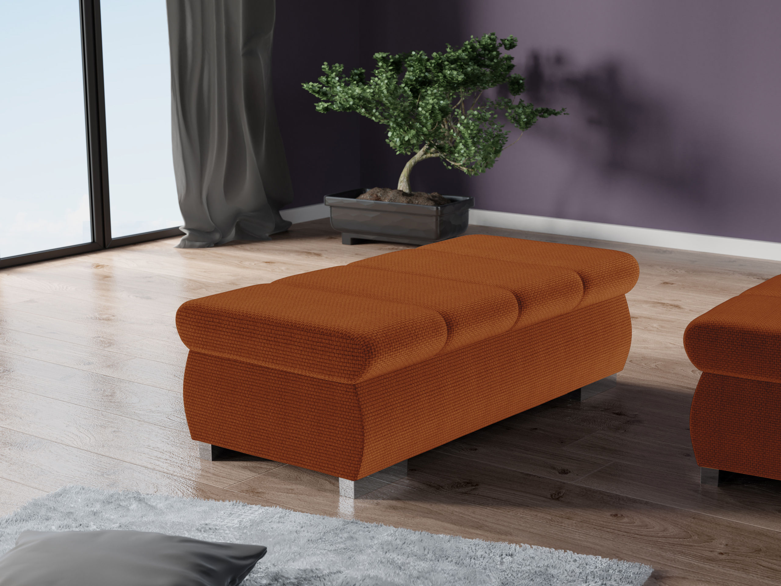 Upholstered bench Comfivo Olivetum I (Flow 09)