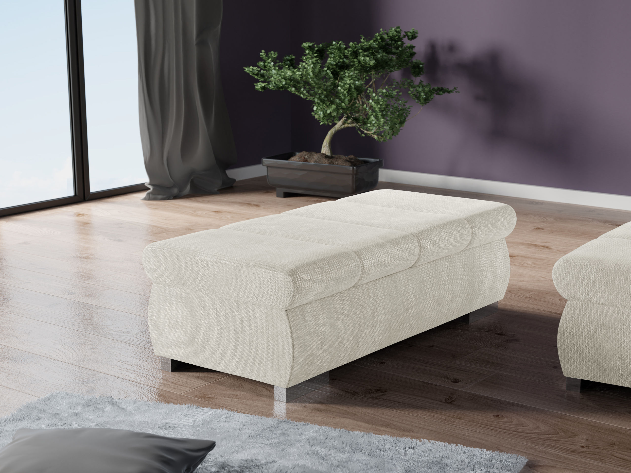 Upholstered bench Comfivo Olivetum I (Lumo 55)
