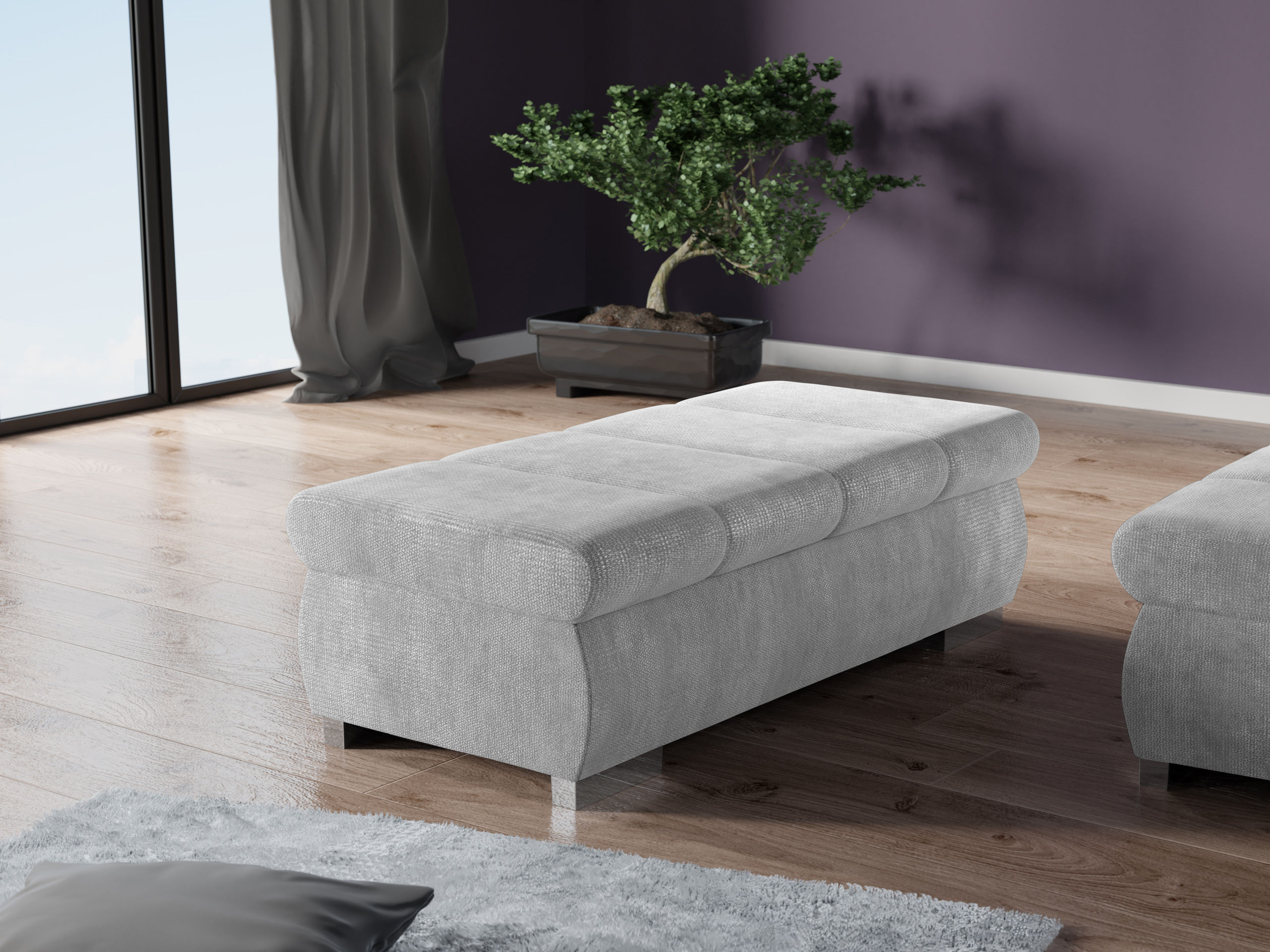 Upholstered bench Comfivo Olivetum I (Lumo 65)