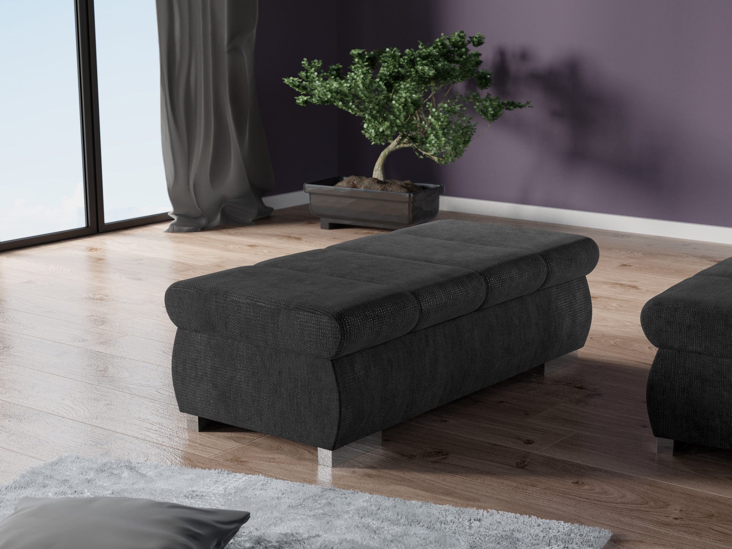 Upholstered bench Comfivo Olivetum I (Margo 227.09)