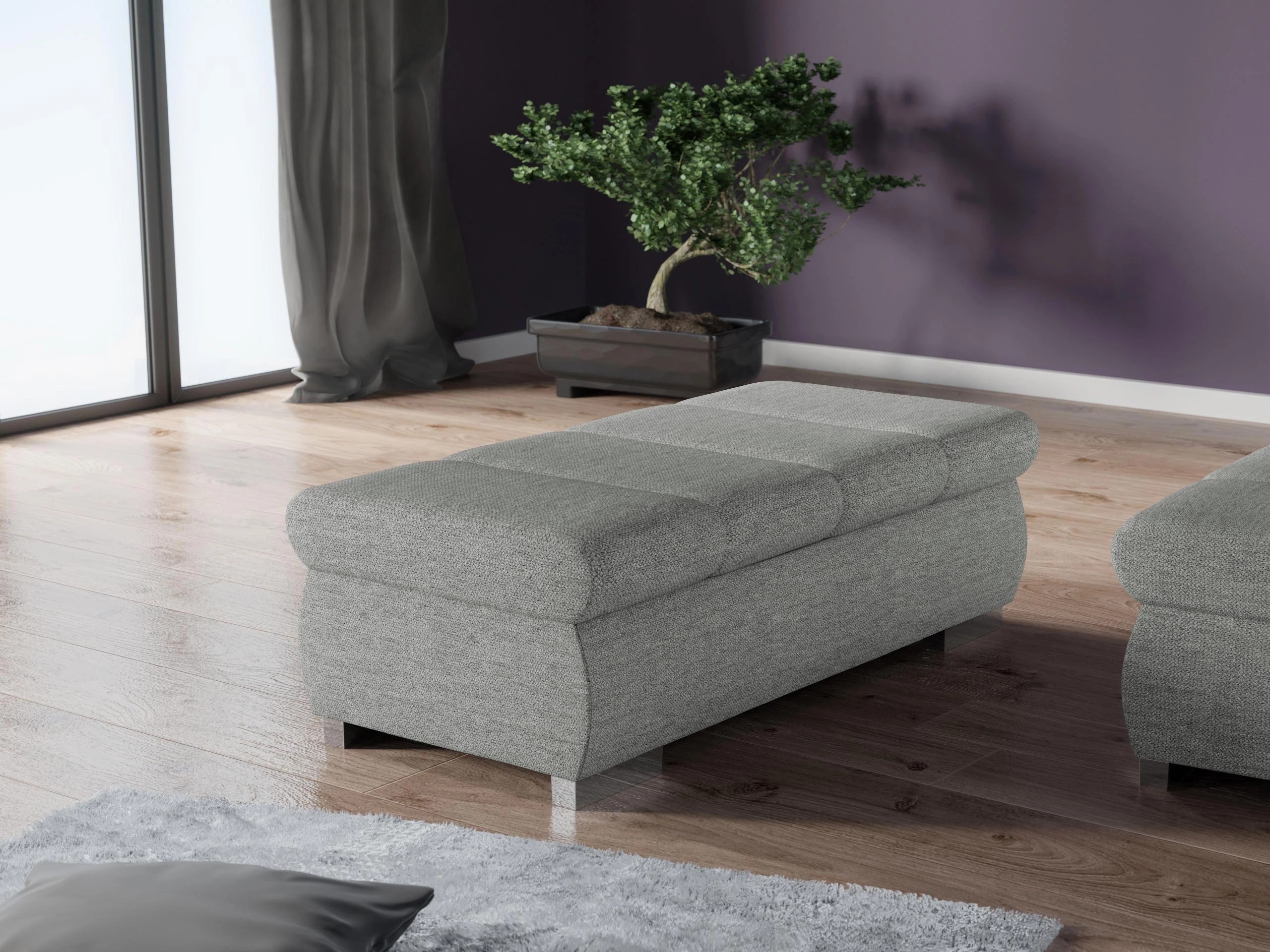 Upholstered bench Comfivo Olivetum I (Rico 12)