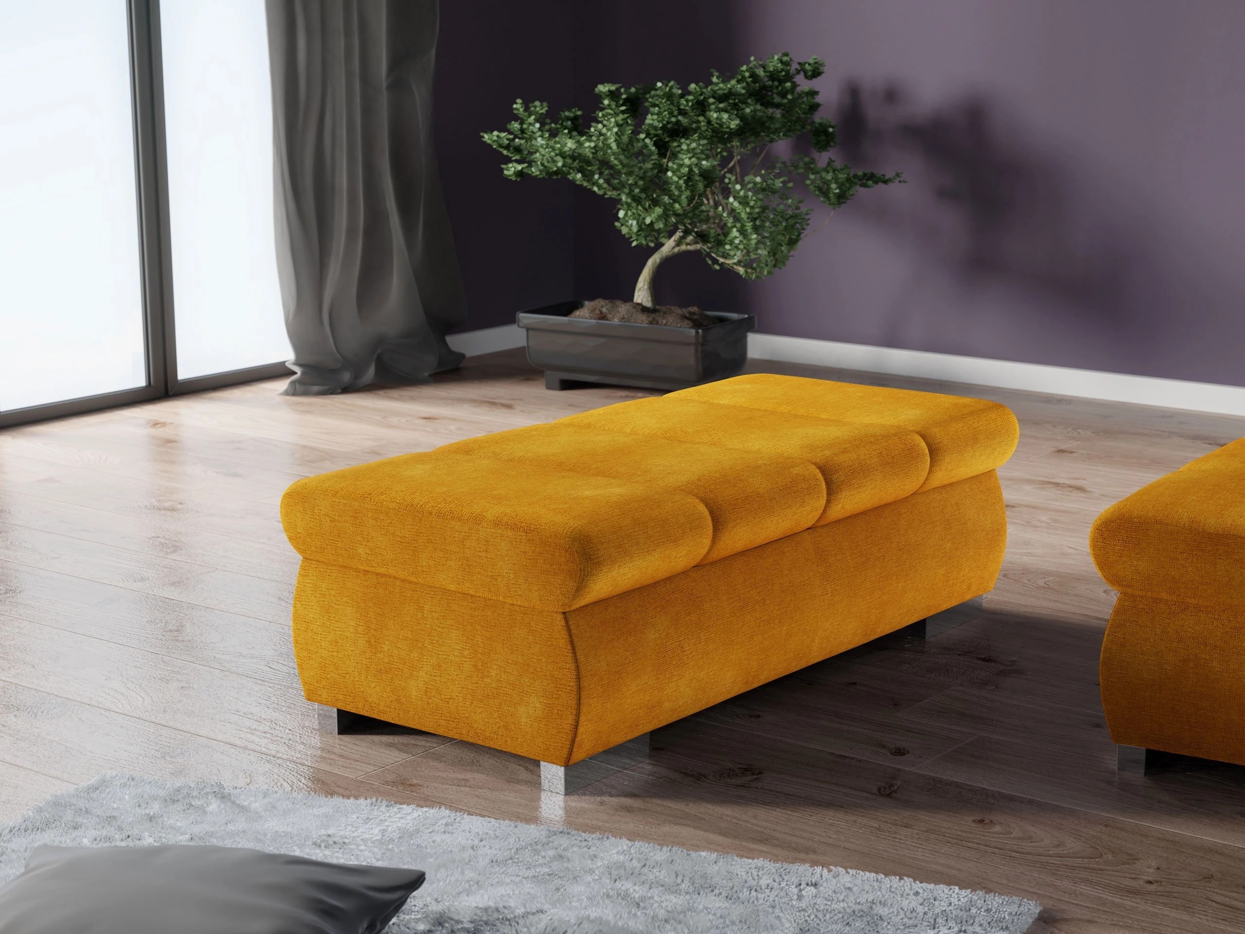 Upholstered bench Comfivo Olivetum I (Wave 05)