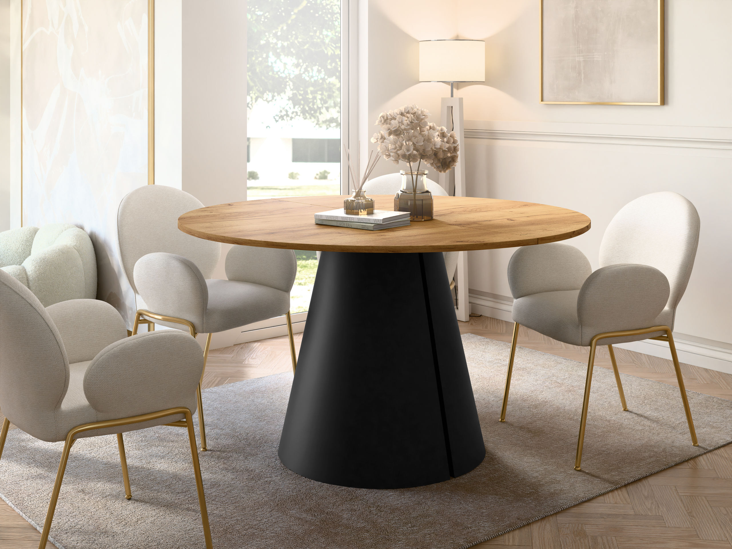 Table Oswego 165 (Craft golden oak)