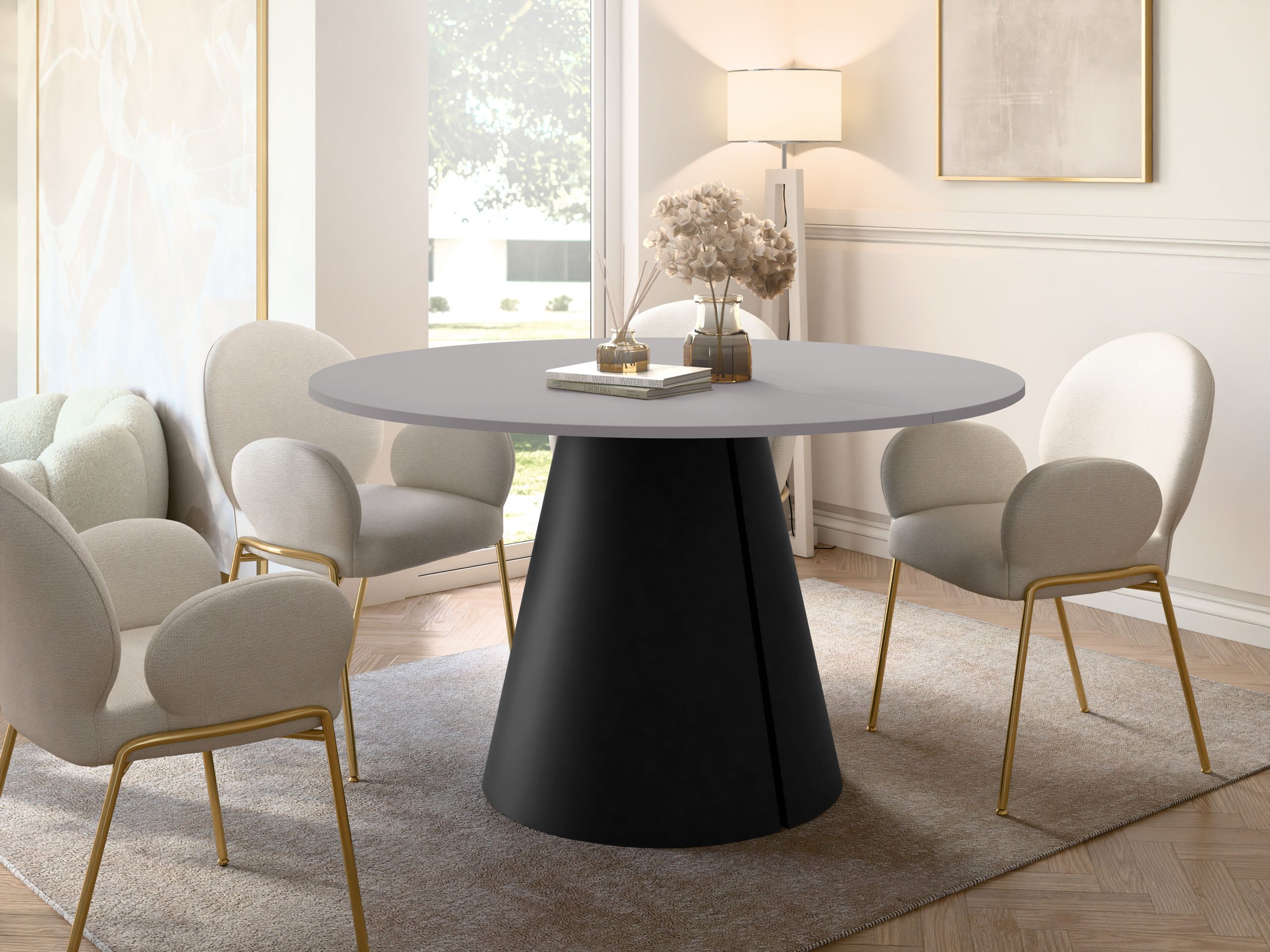 Table Oswego 165 (Graphite)