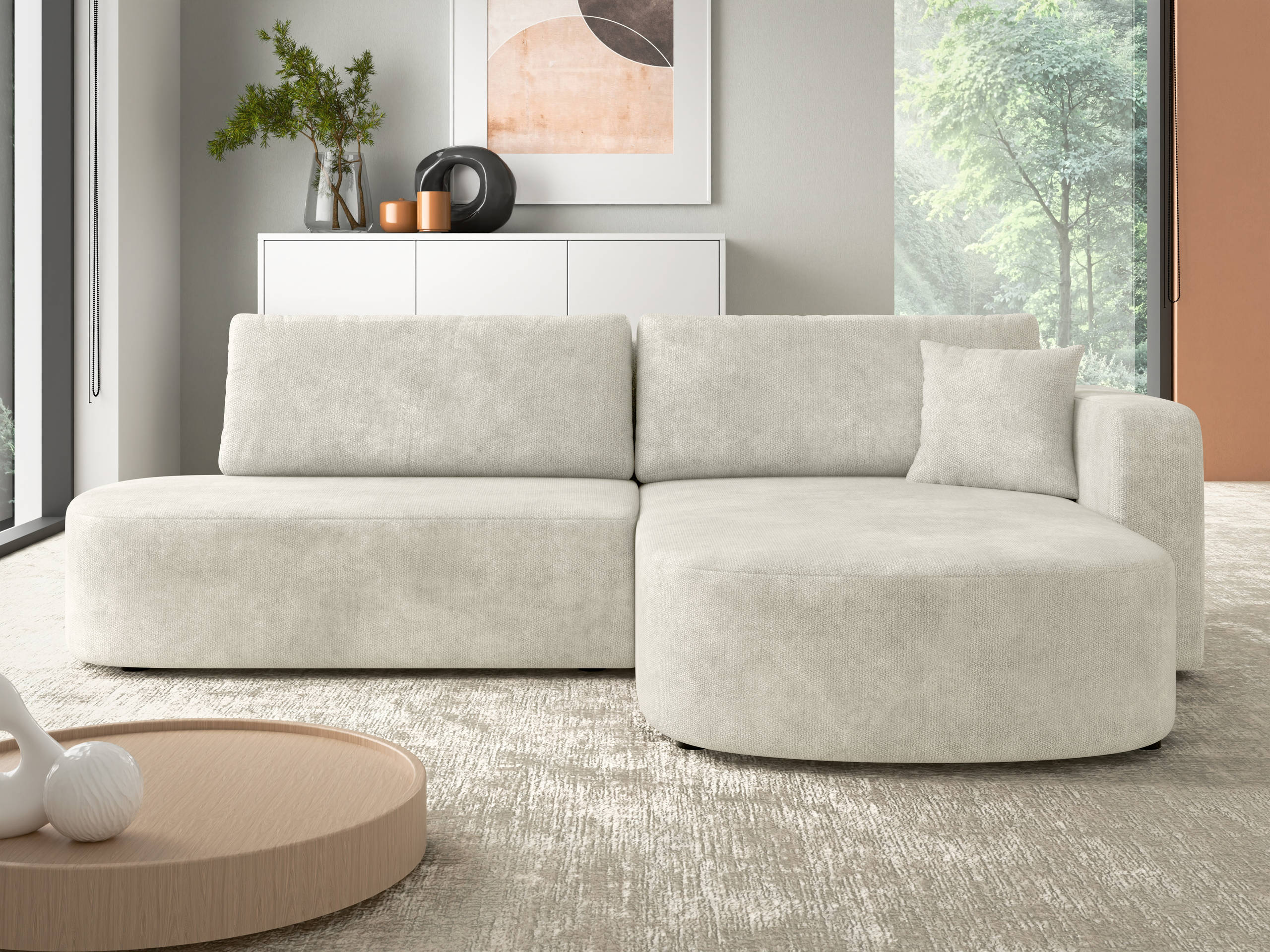 Corner sofa TrendyNest Infa (Lumo 55)
