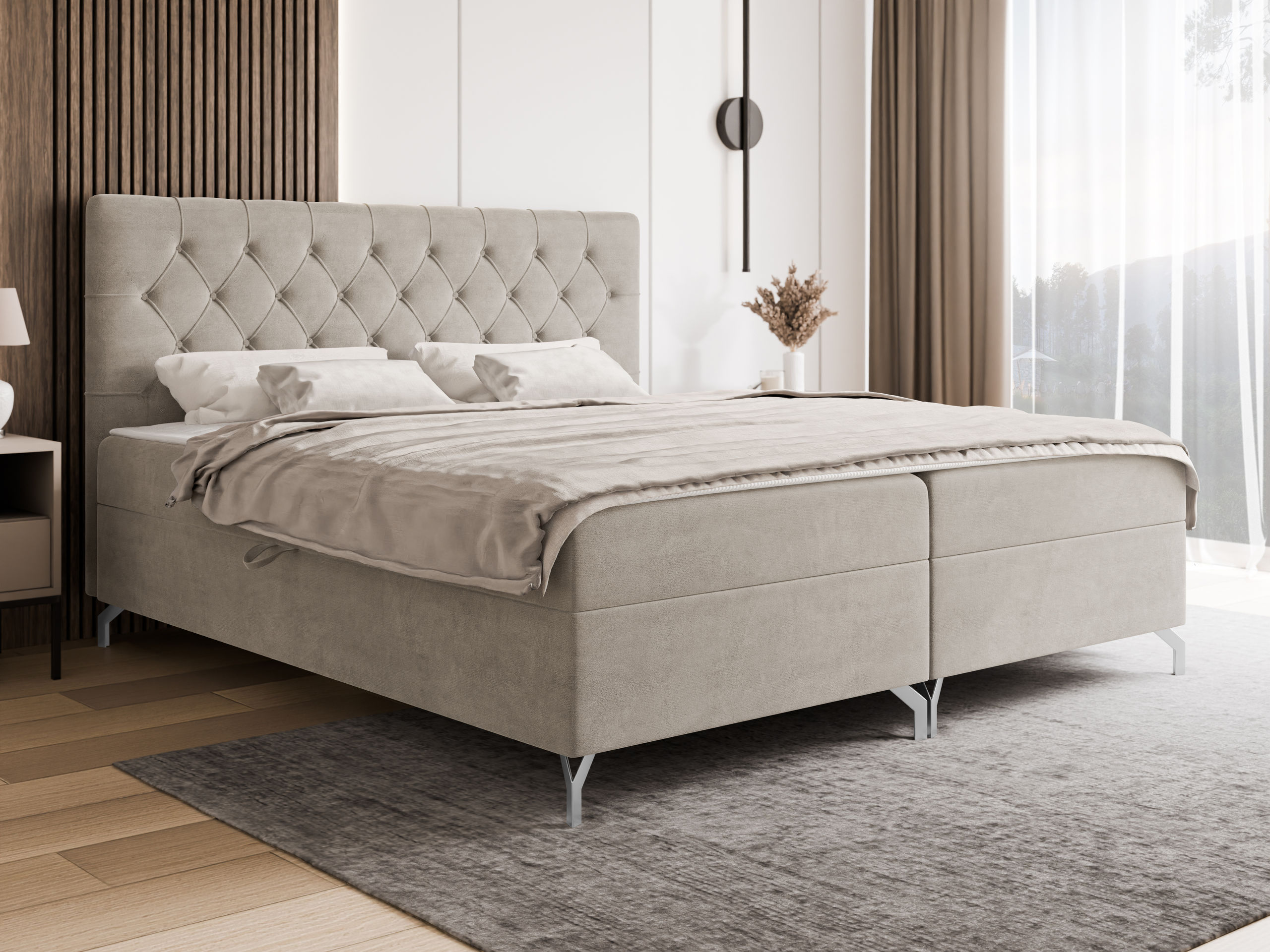Continental bed Baltimore 204 (Fresh 01)