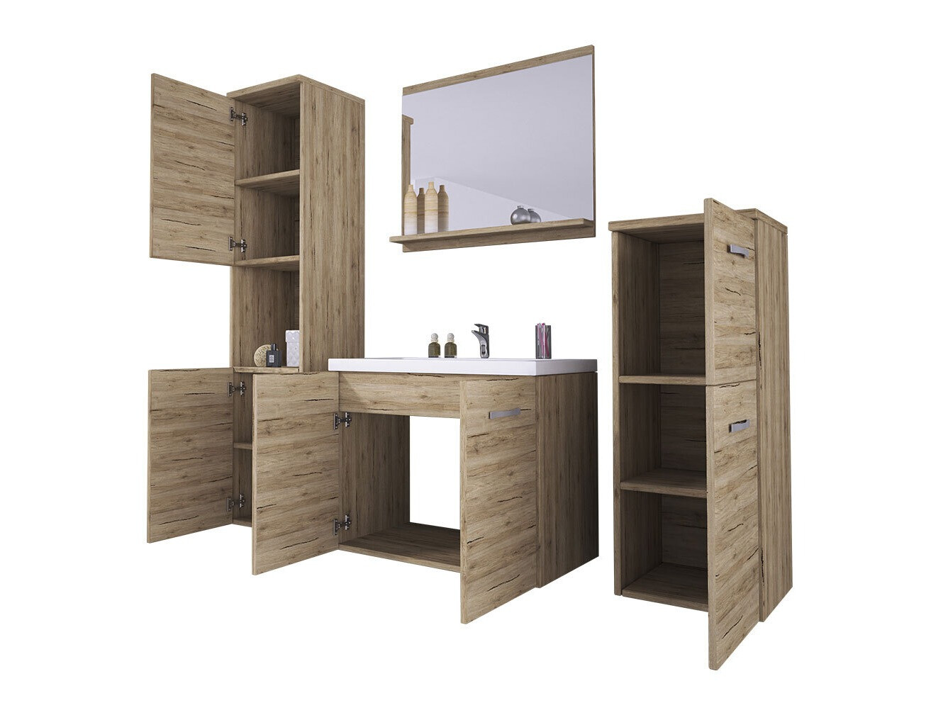 Bathroom set Sarasota 108 (Wotan Oak)