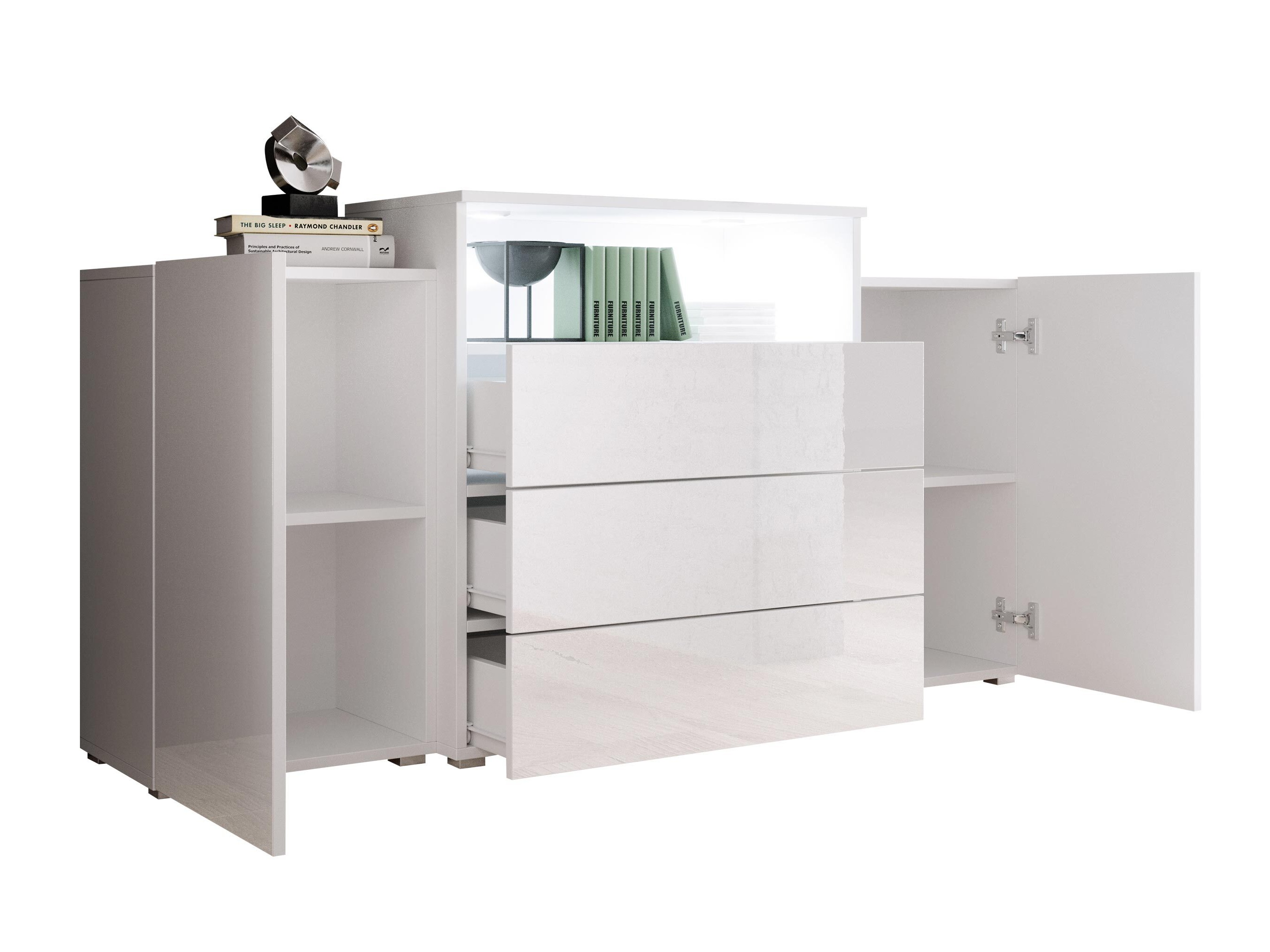 Chest of drawers Sarasota 127 (Wotan Oak)