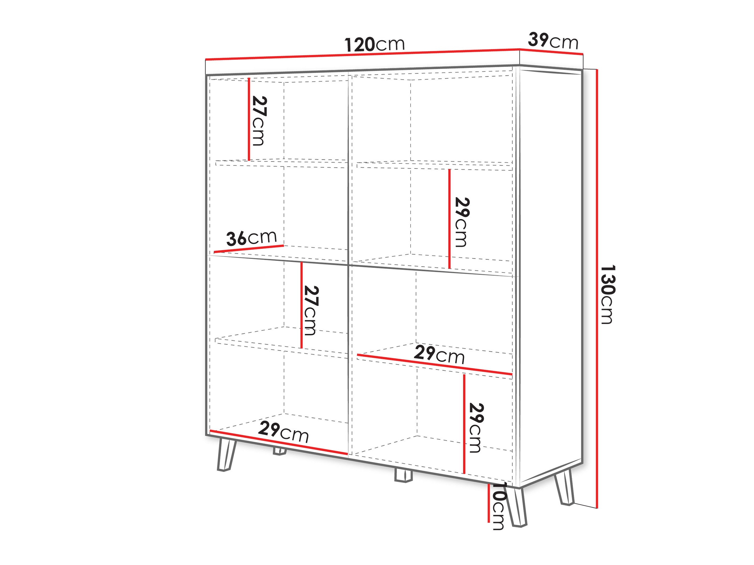 Sideboard Levtive 100 (White)
