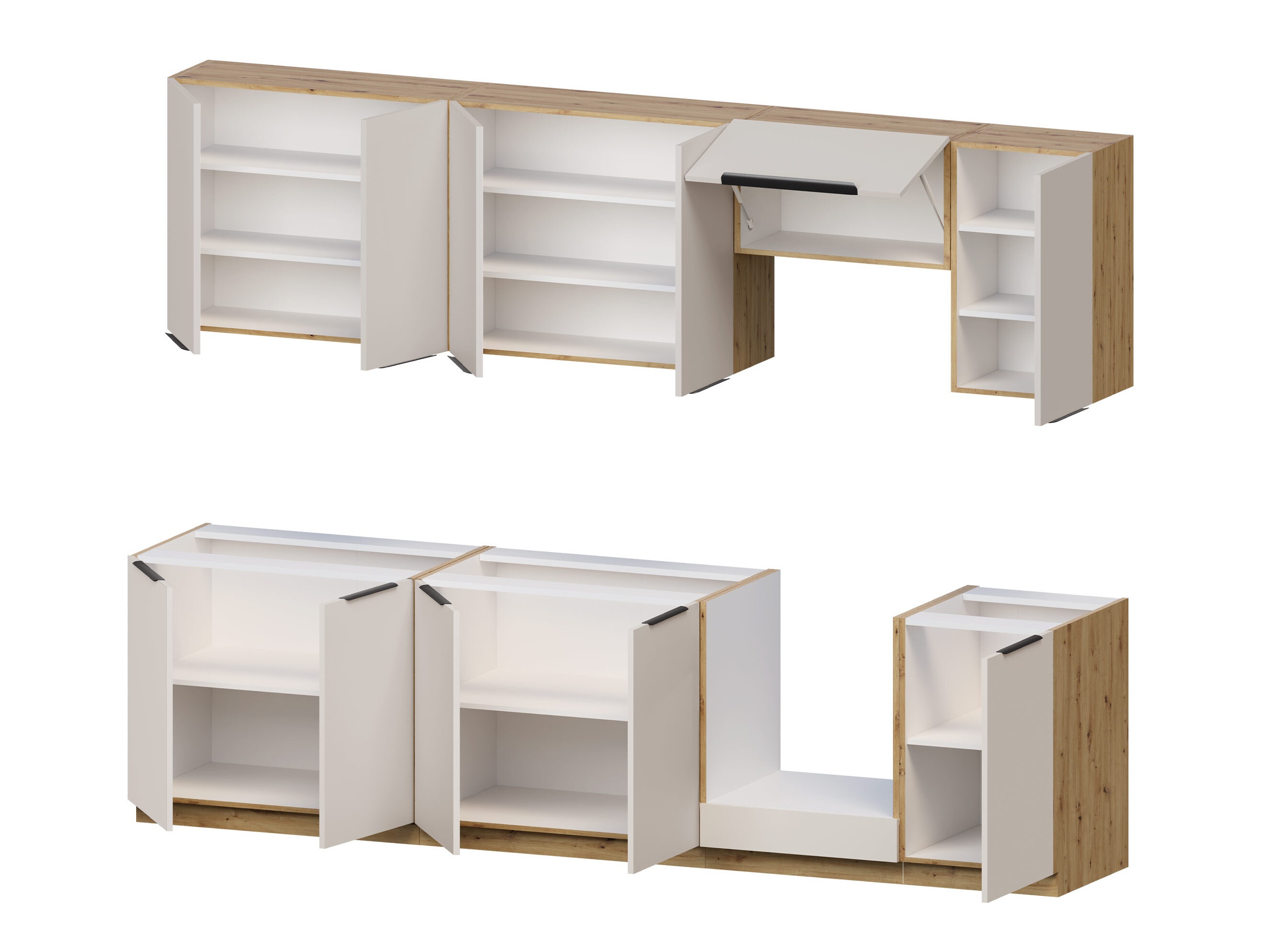Modular kitchen set Sole 158
