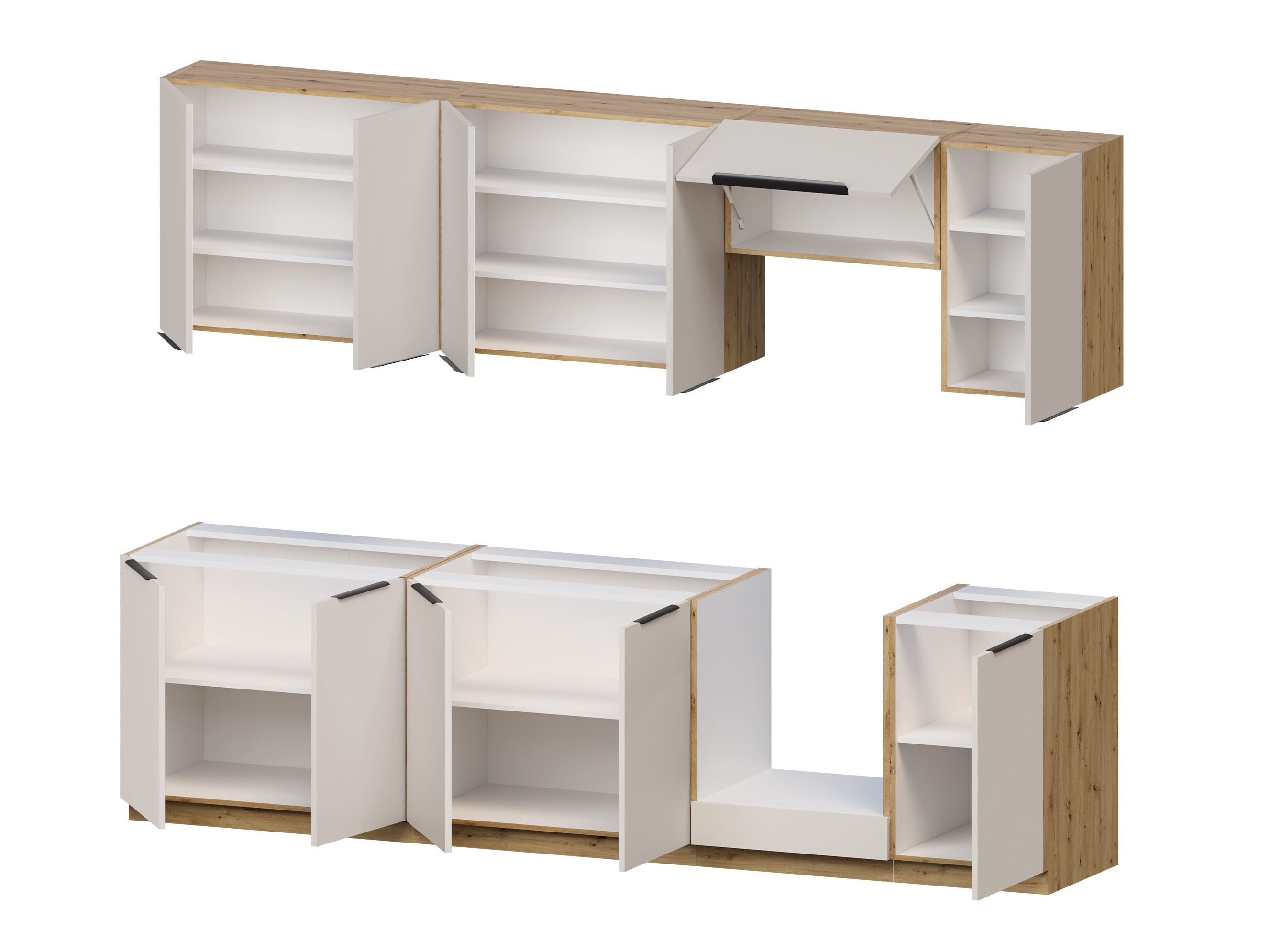 Modular kitchen set Sole 158