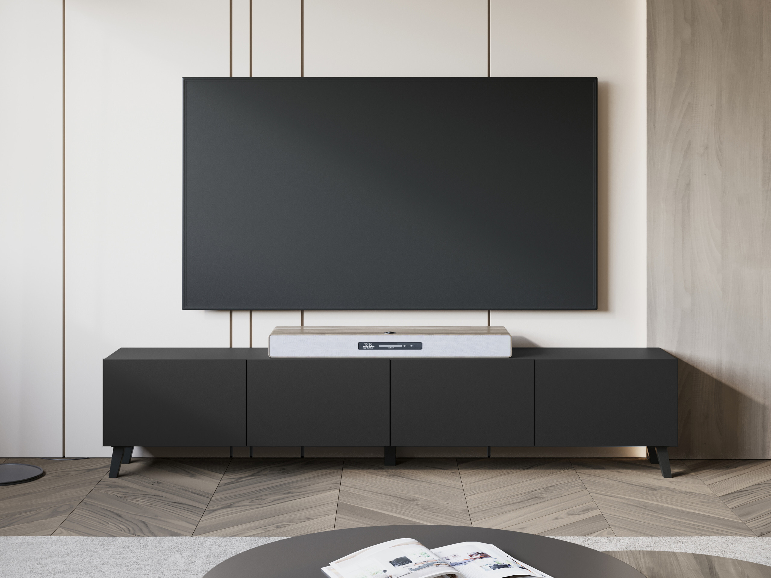 TV stand Levtive 101 (Graphite)
