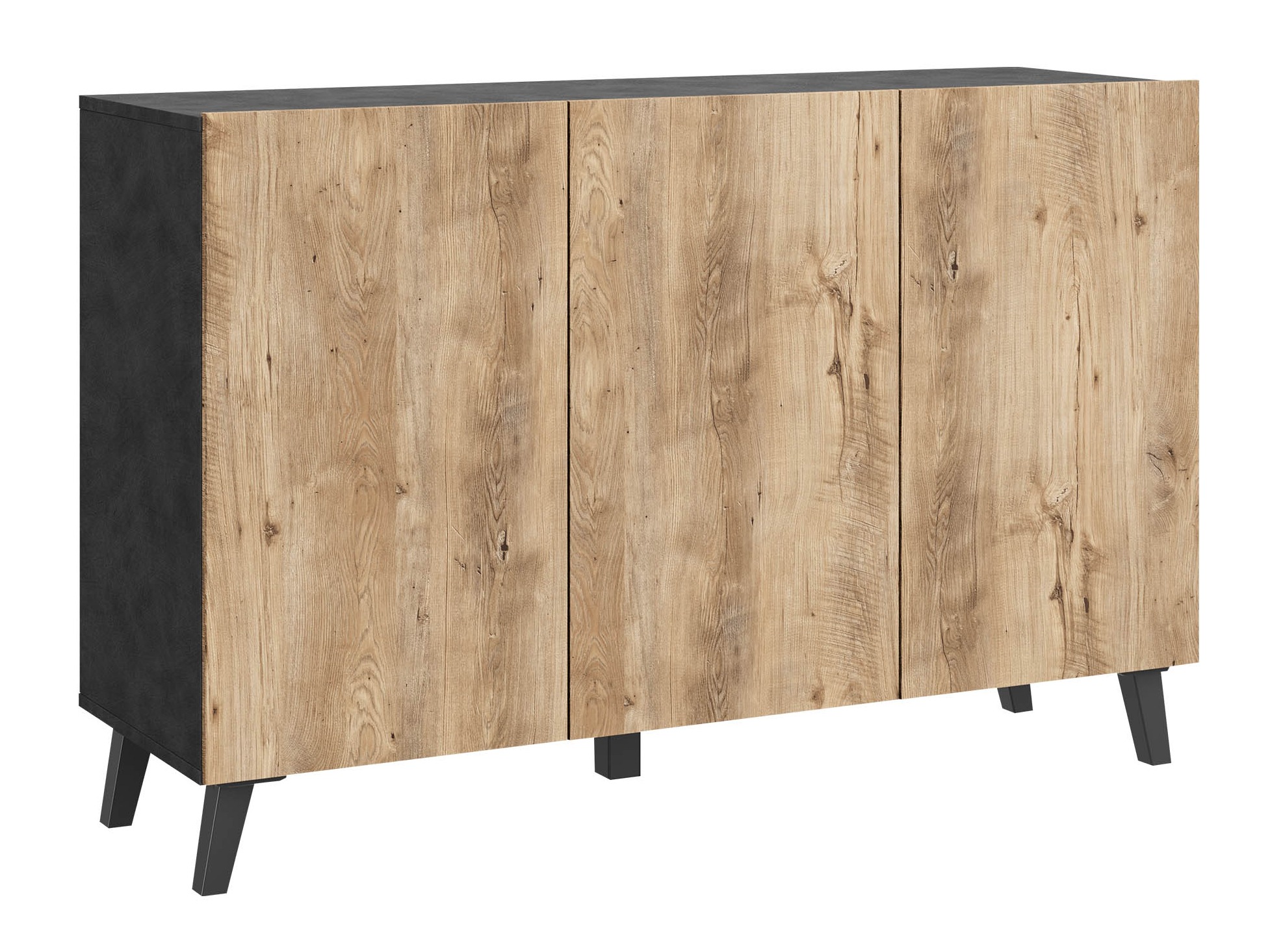Sideboard Levtive 102 (Matera grey + Chestnut)