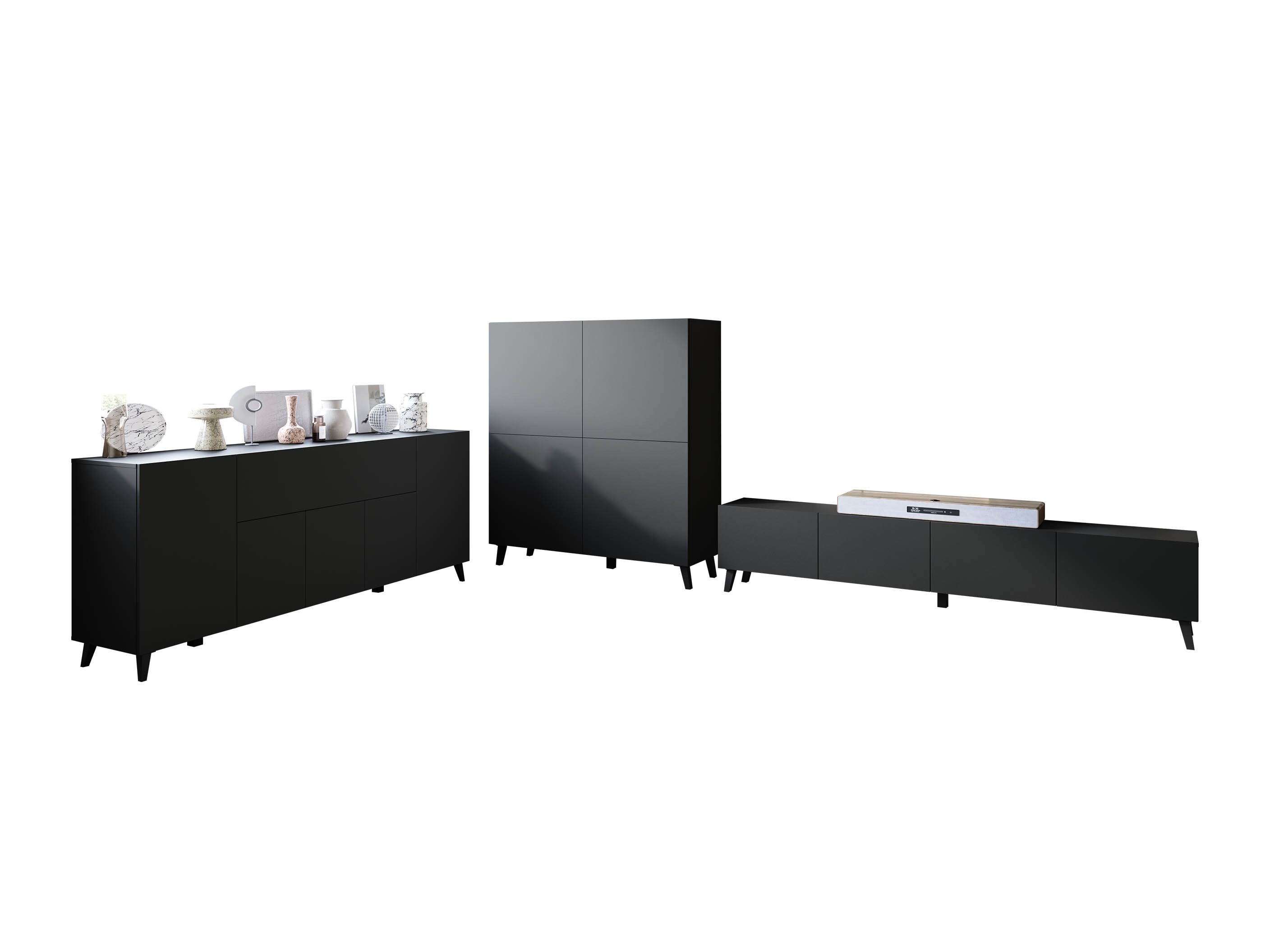 Living room set Levtive 104 (Graphite)