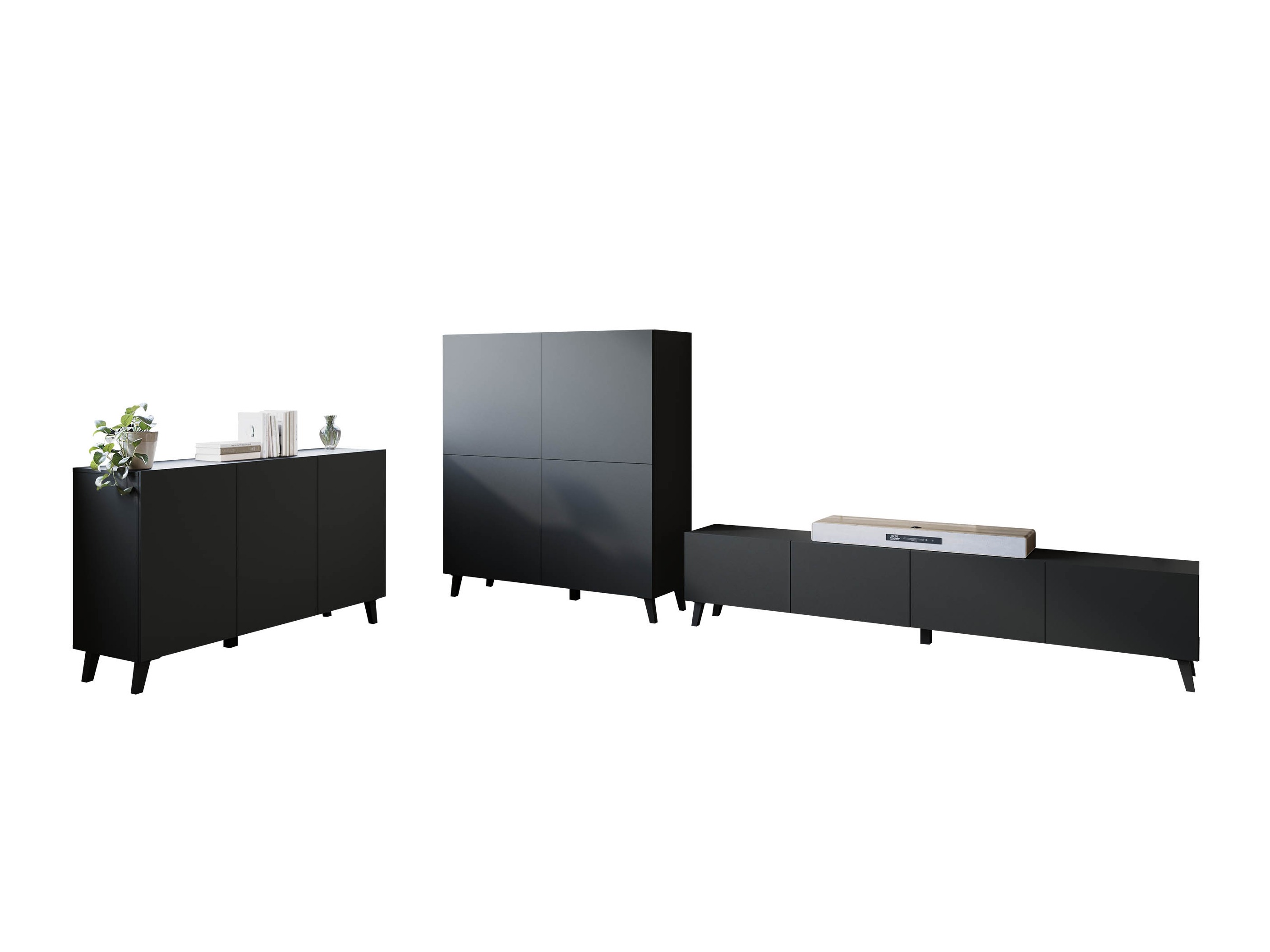Living room set Levtive 105 (Graphite)