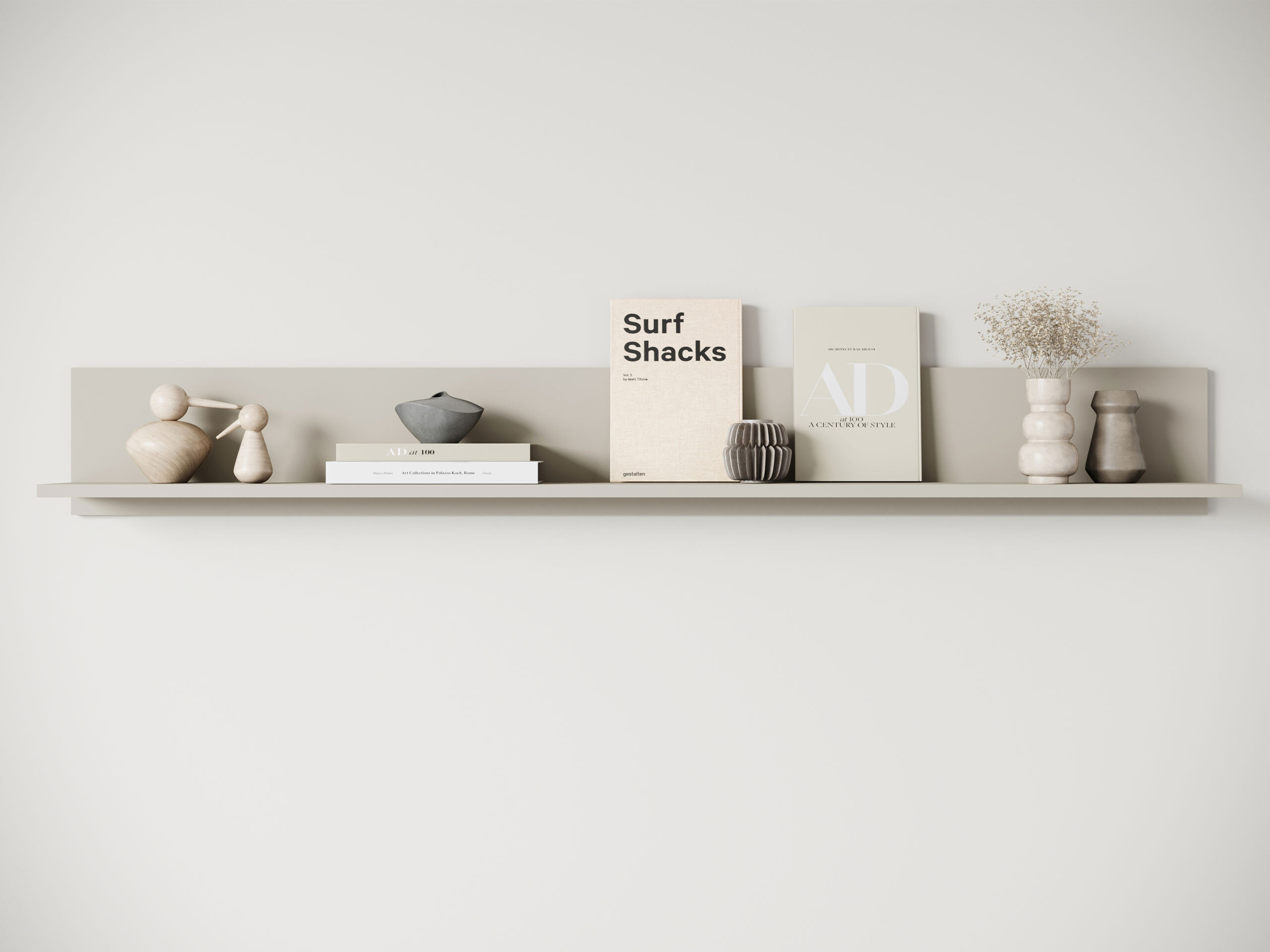 Wall shelf Mirfivo 105 (Cashmere)