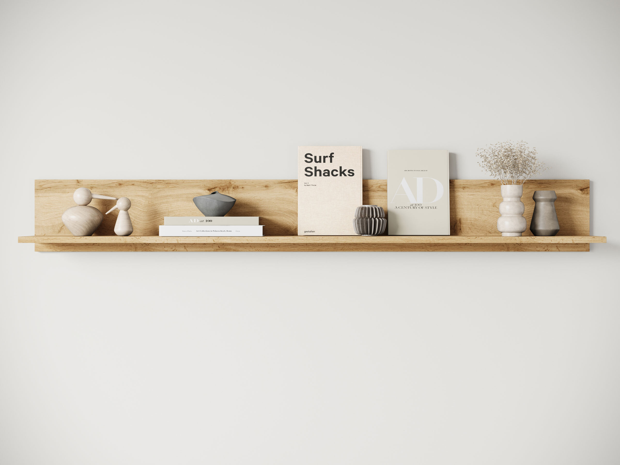Wall shelf Mirfivo 105 (Wotan Oak)