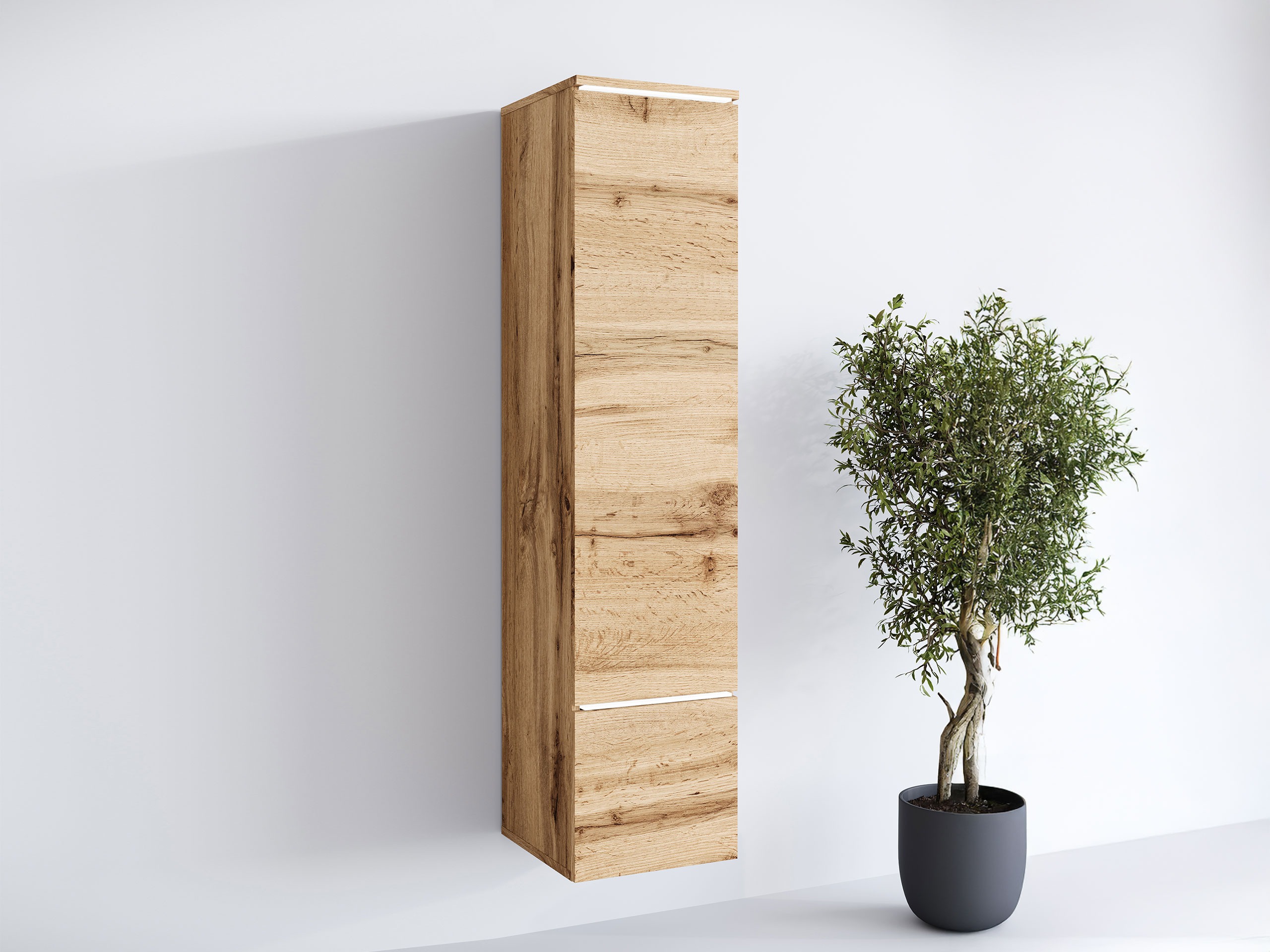 Bookcase Mirfivo 108 (Wotan Oak)