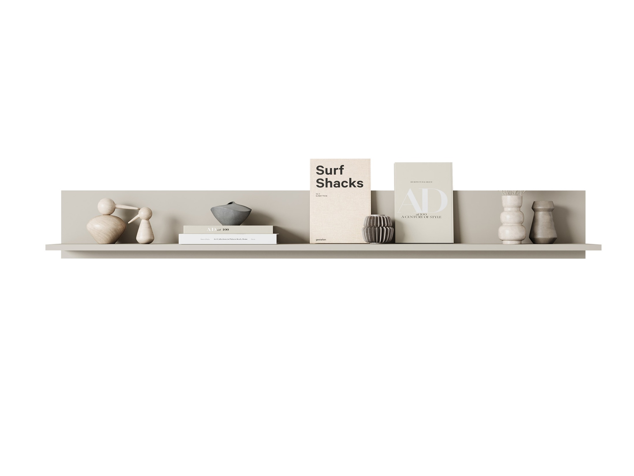 Wall shelf Mirfivo 105 (Cashmere)