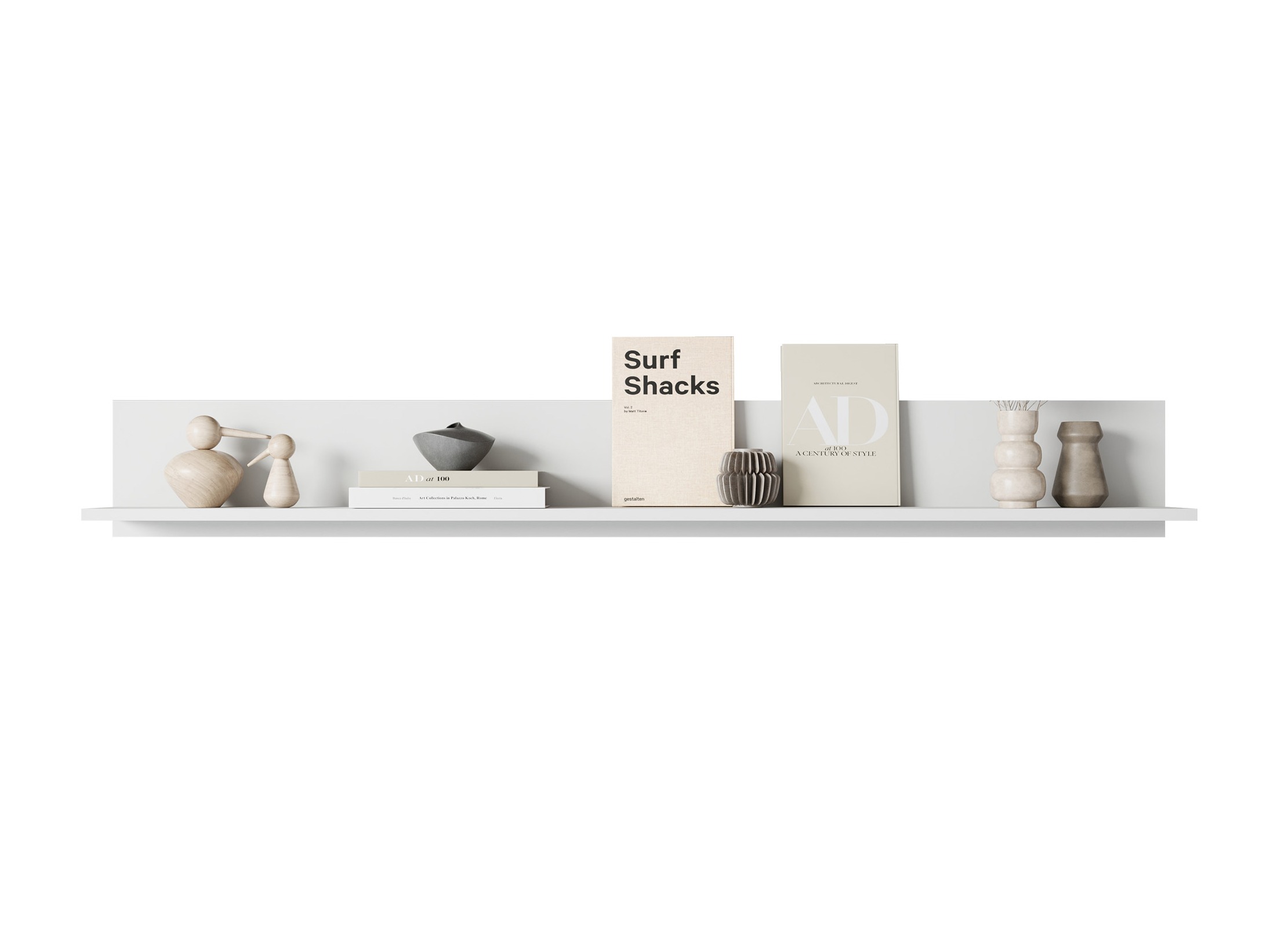 Wall shelf Mirfivo 105 (White)