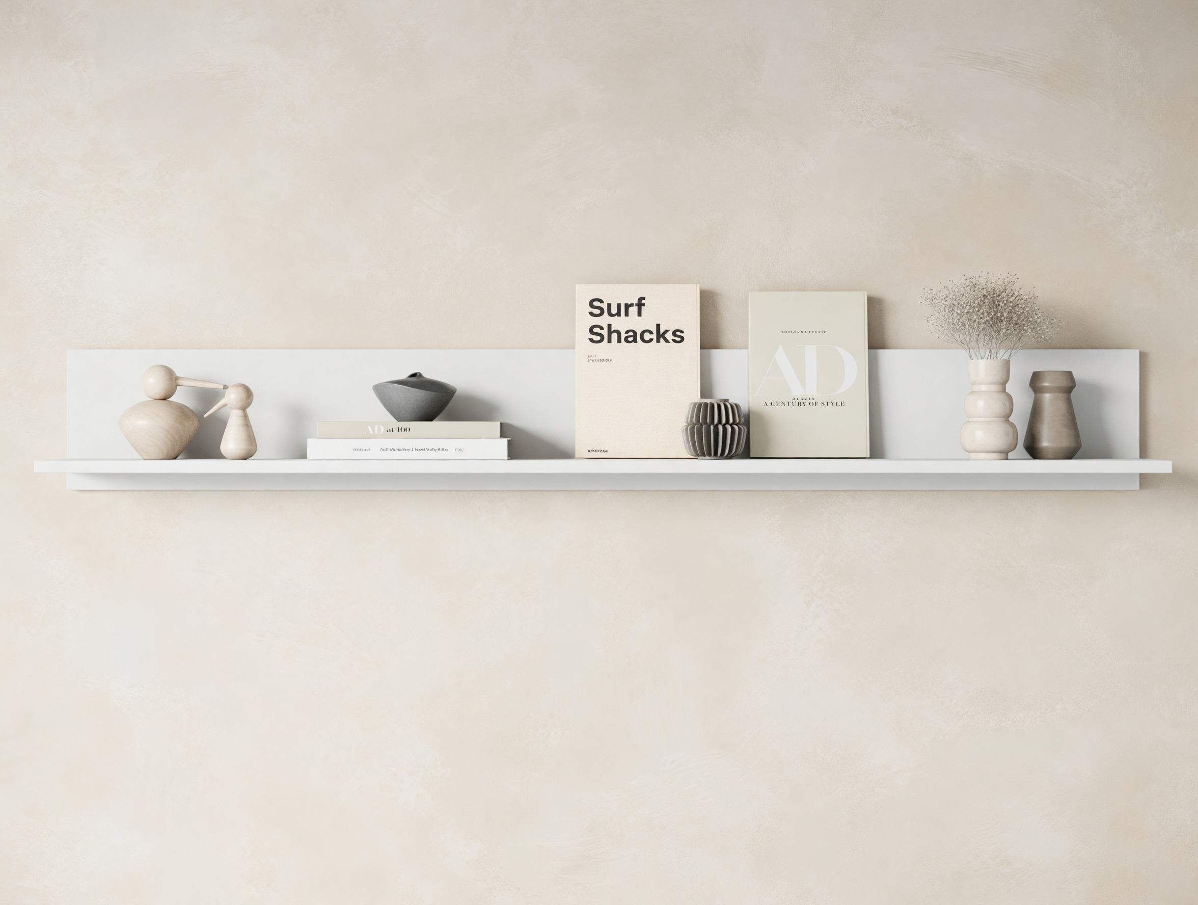 Wall shelf Mirfivo 105 (White)