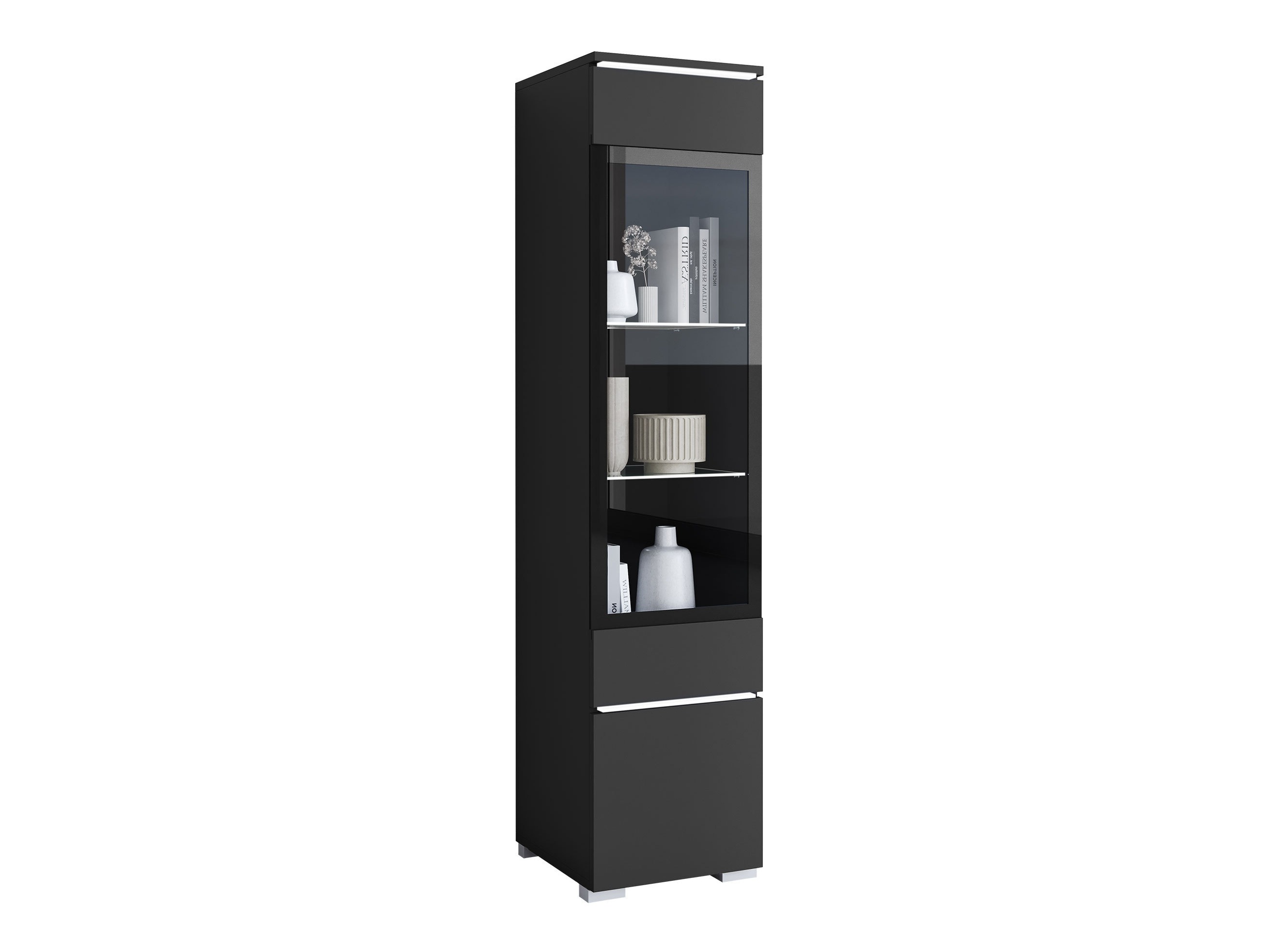 Bookcase Mirfivo 109 (Graphite)