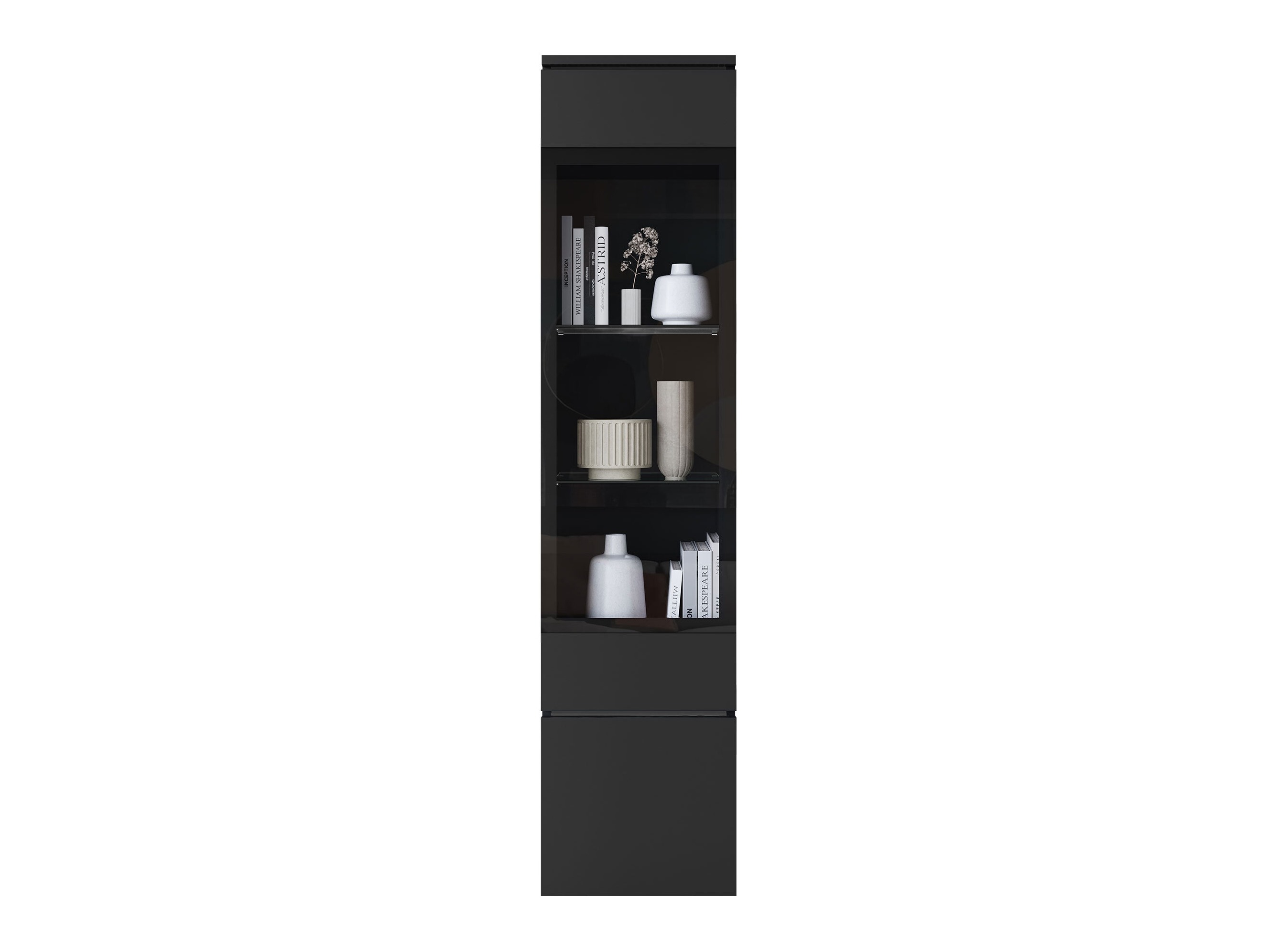 Bookcase Mirfivo 109 (Graphite)