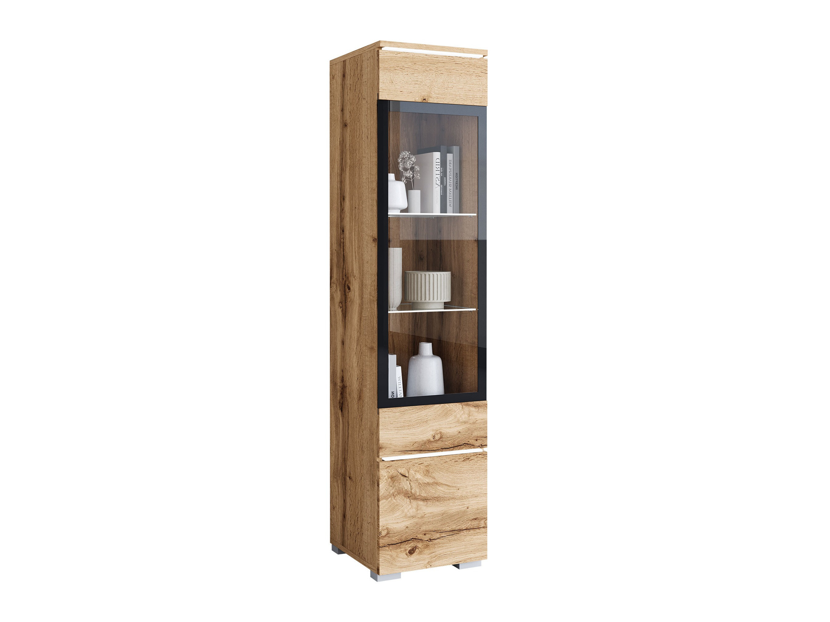 Bookcase Mirfivo 109 (Wotan Oak)