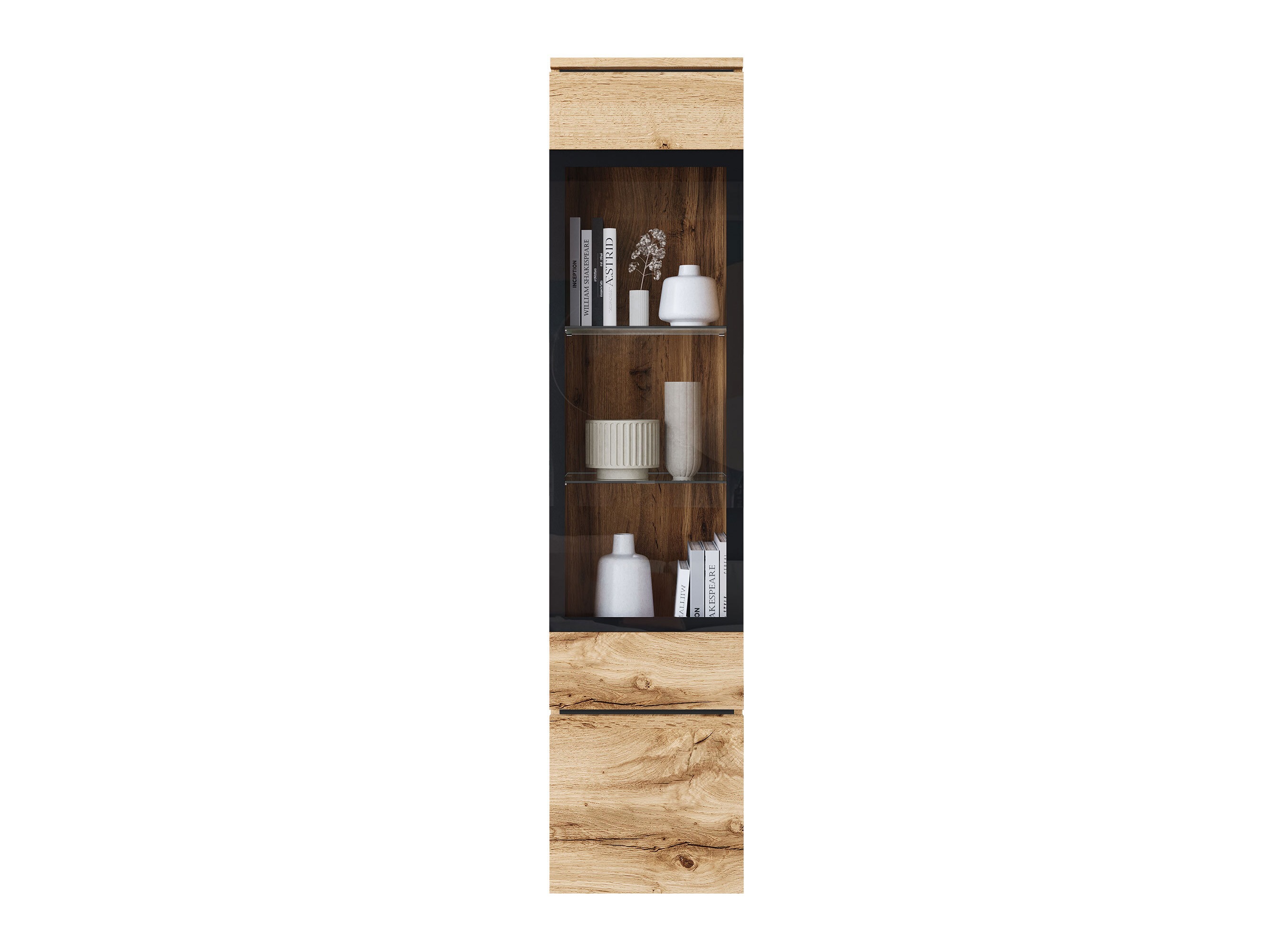 Bookcase Mirfivo 109 (Wotan Oak)