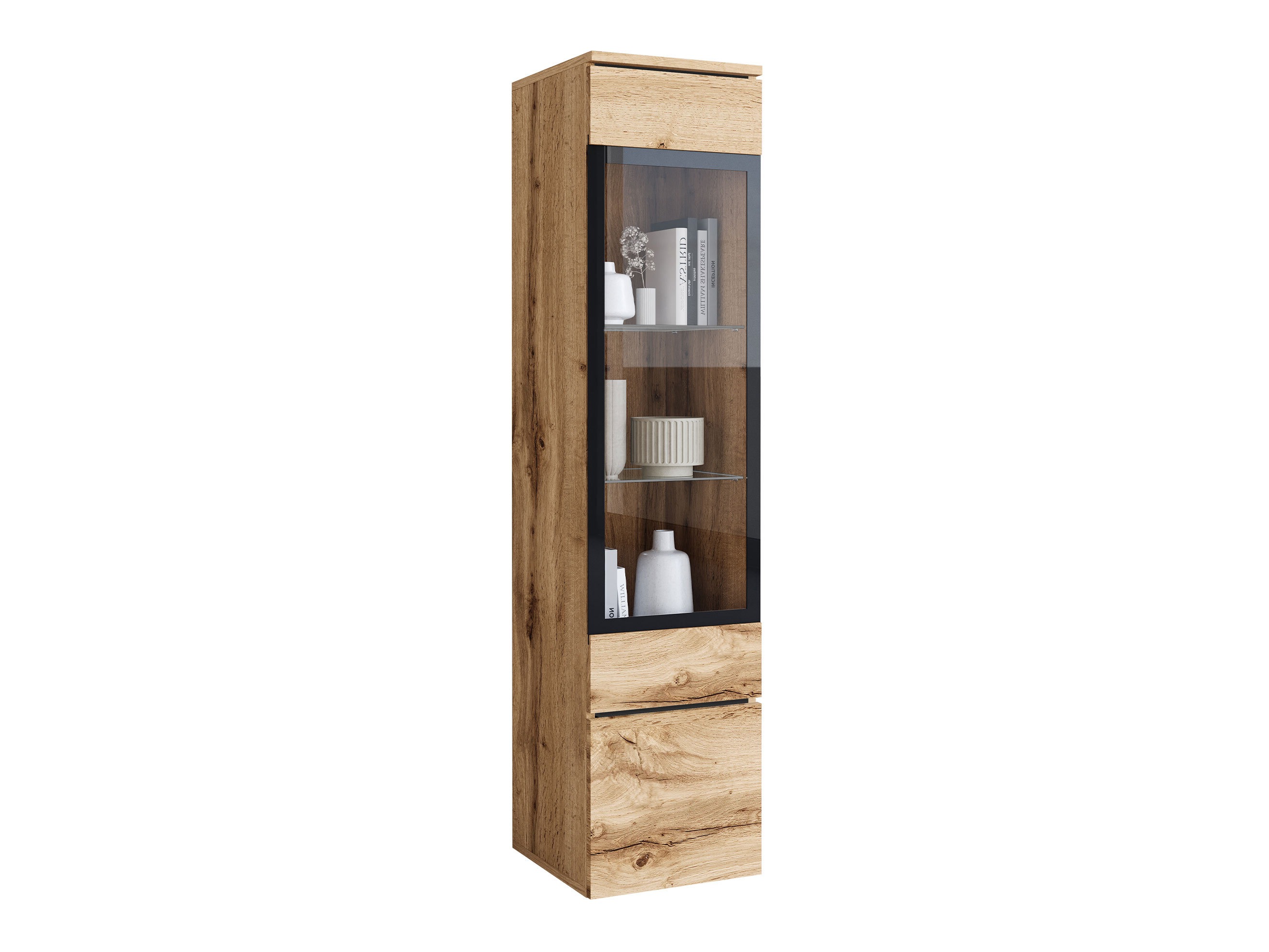 Bookcase Mirfivo 109 (Wotan Oak)