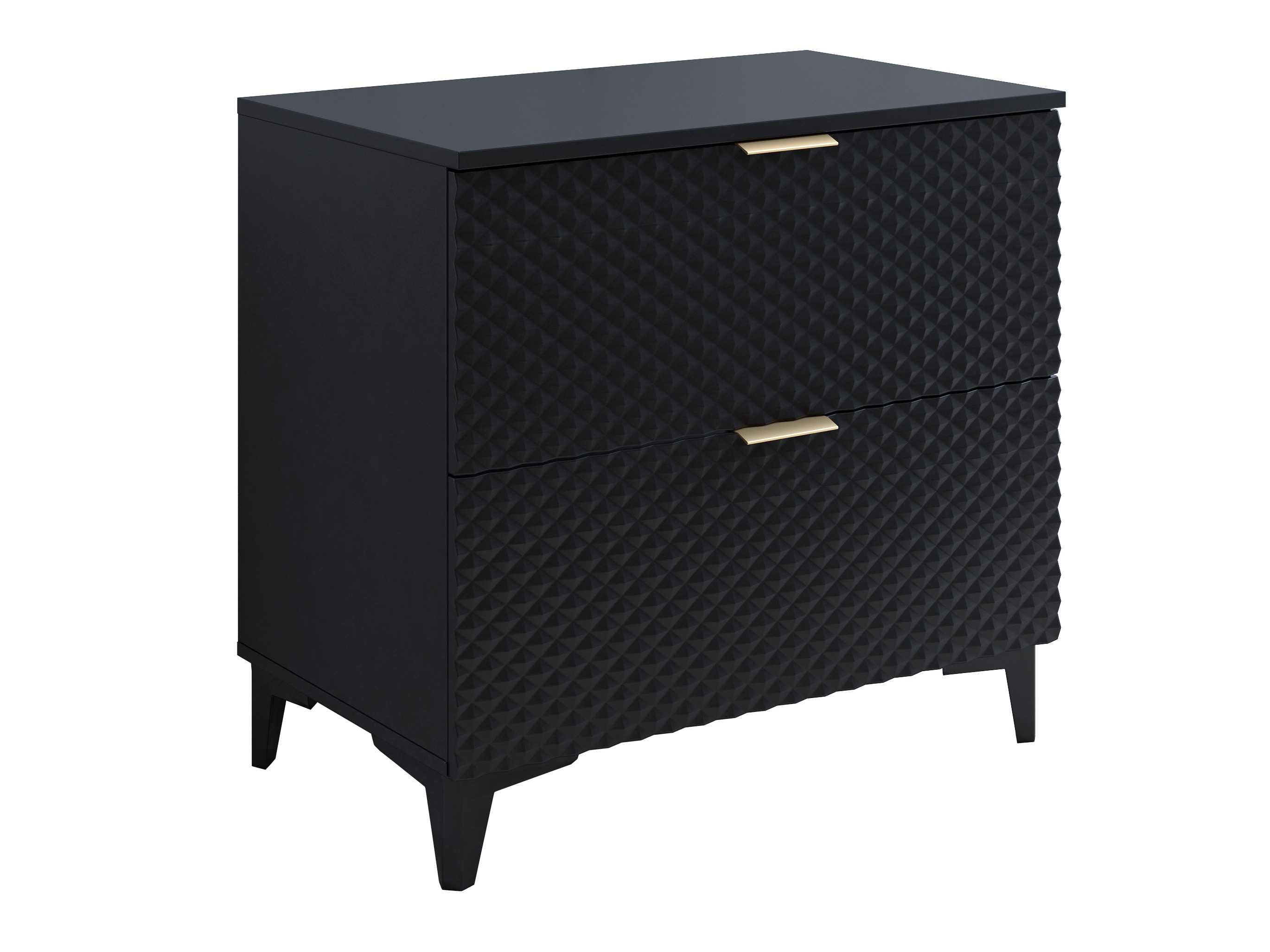 Standing bathroom cabinet for washbasin Liretu 102 (Black)