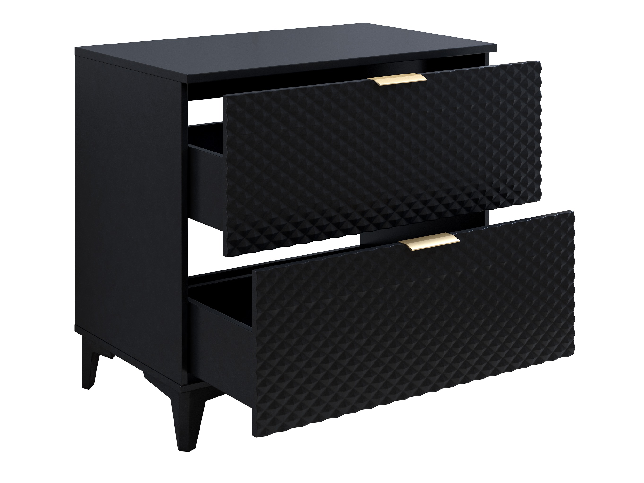 Standing bathroom cabinet for washbasin Liretu 102 (Black)