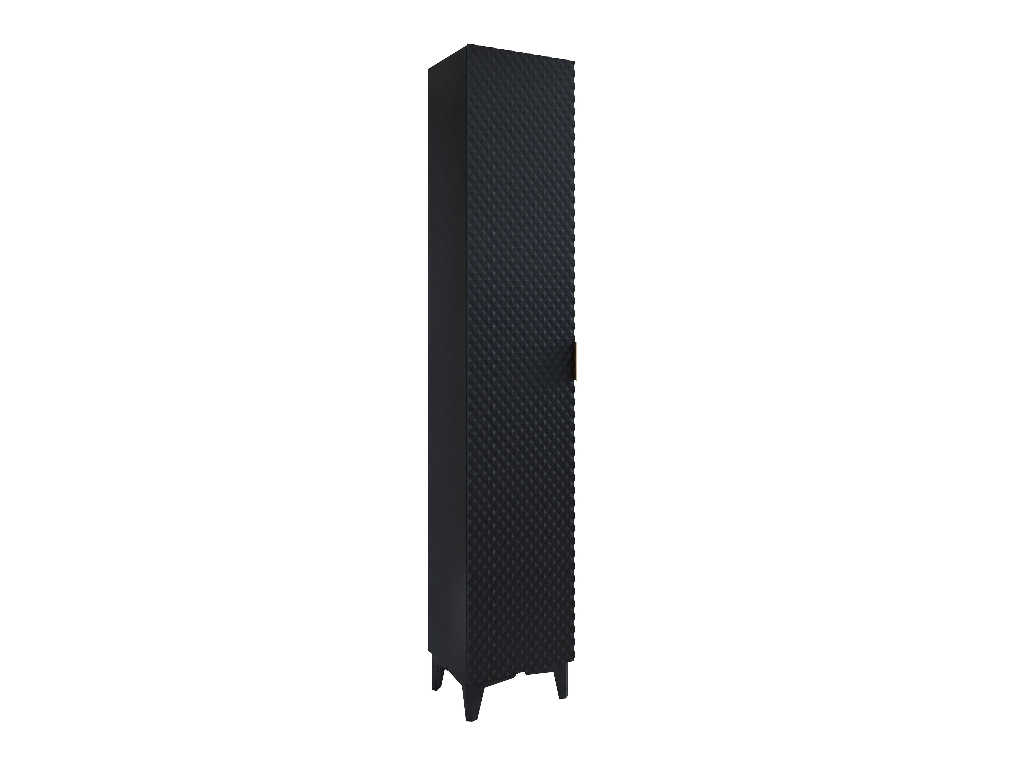 Standing bathroom cabinet Liretu 100 (Black)