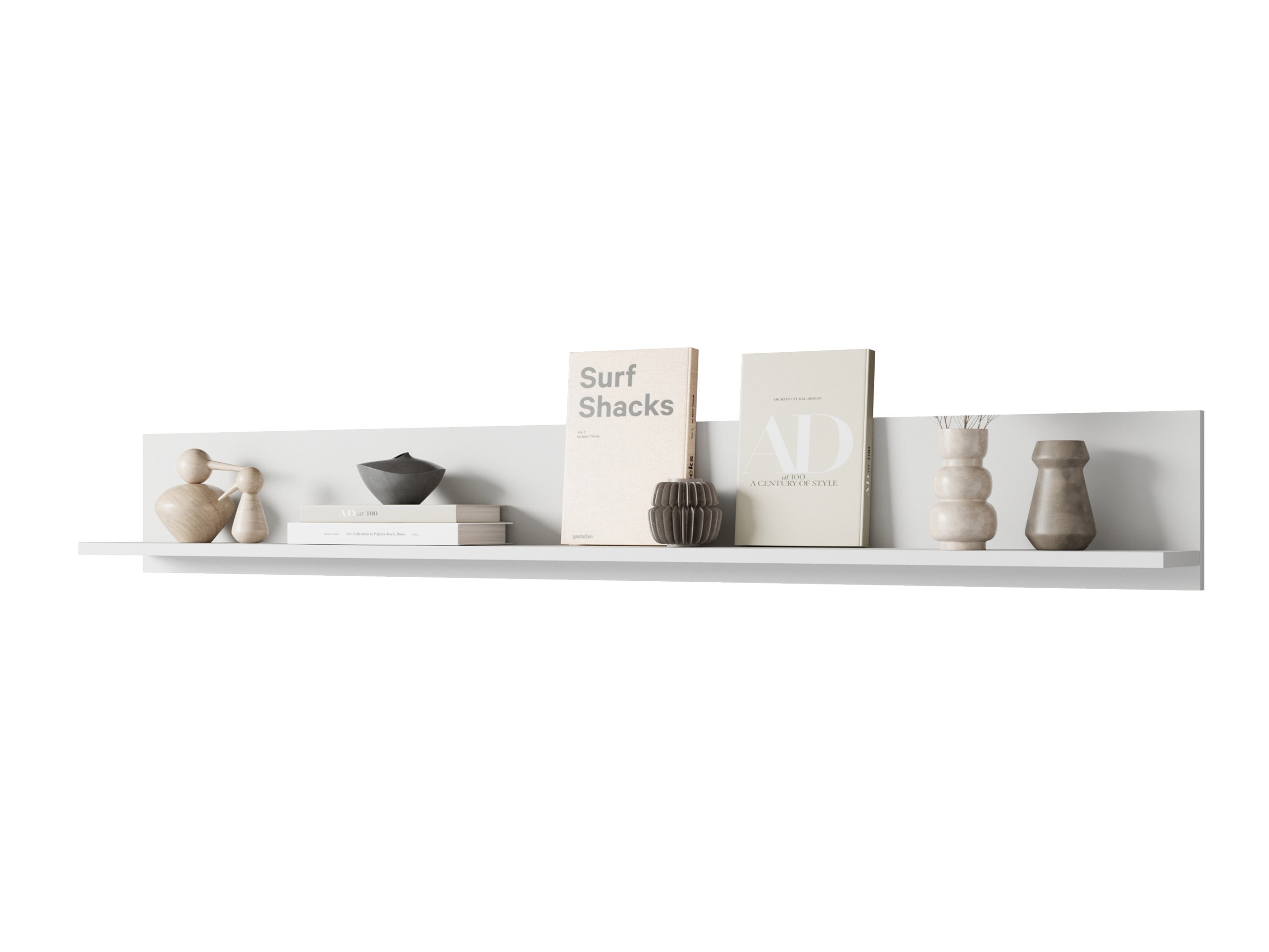 Wall shelf Mirfivo 105 (White)