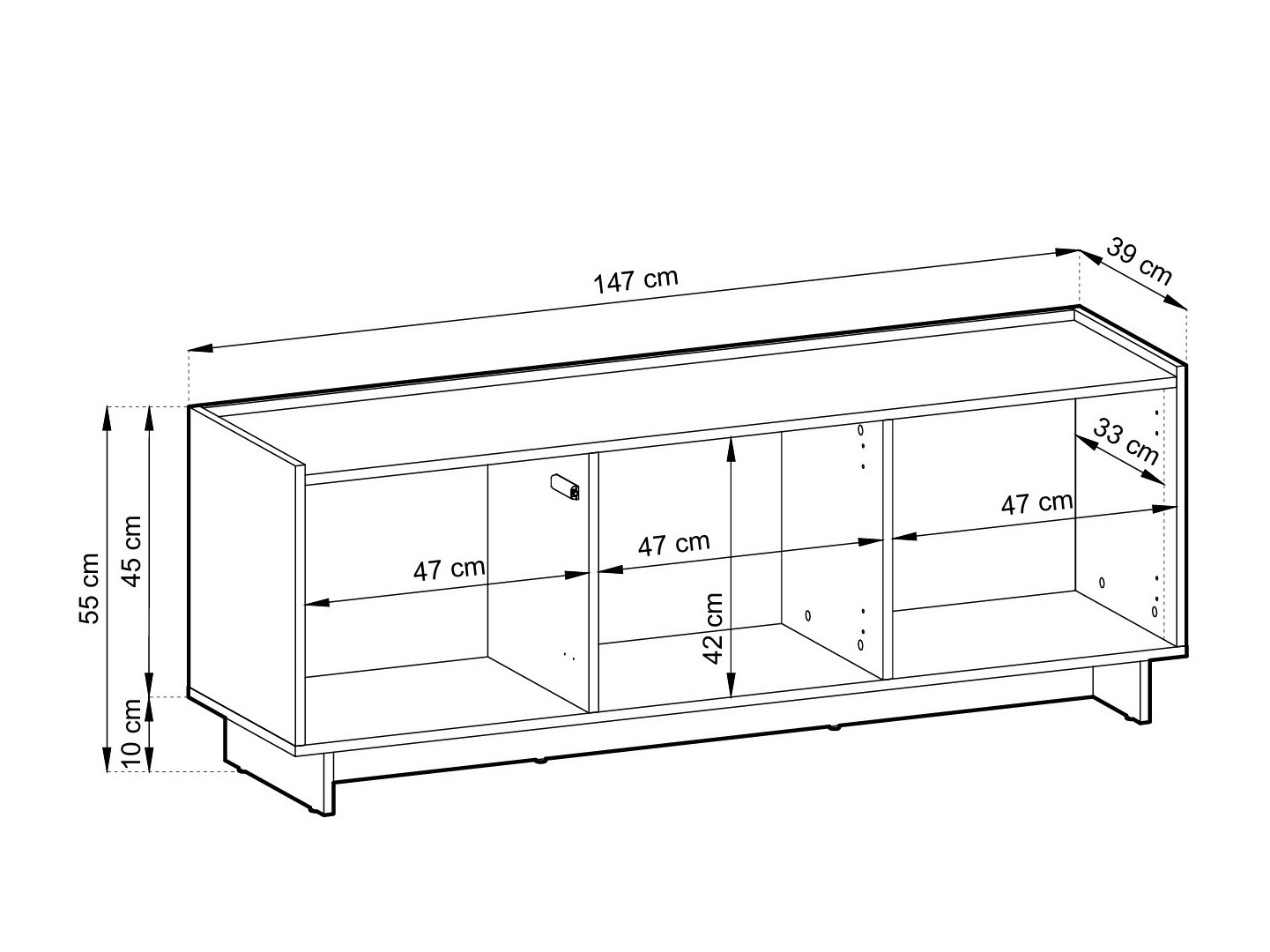 TV stand Romsona 103