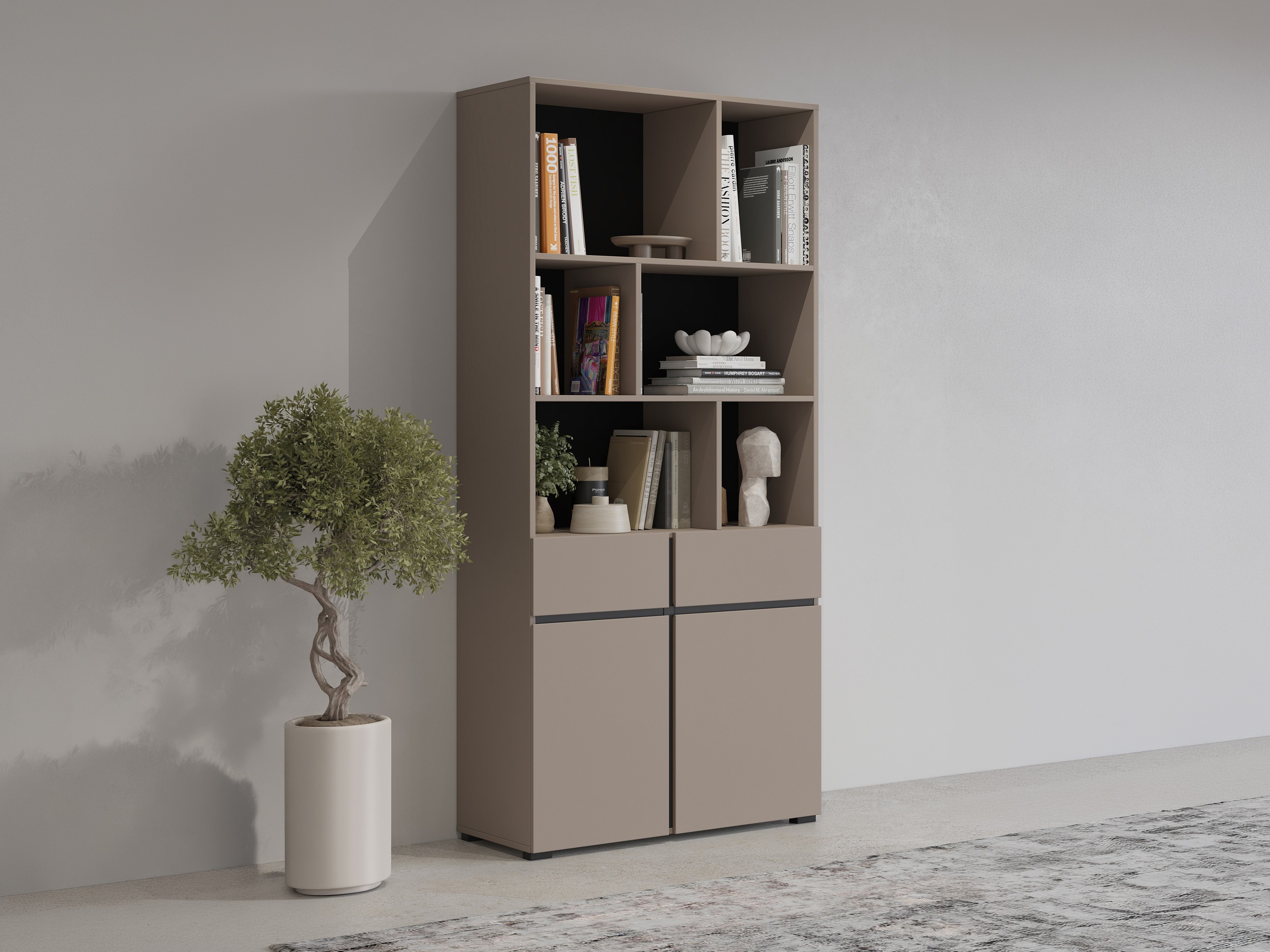 Bookcase Alfere 126 (Congo)