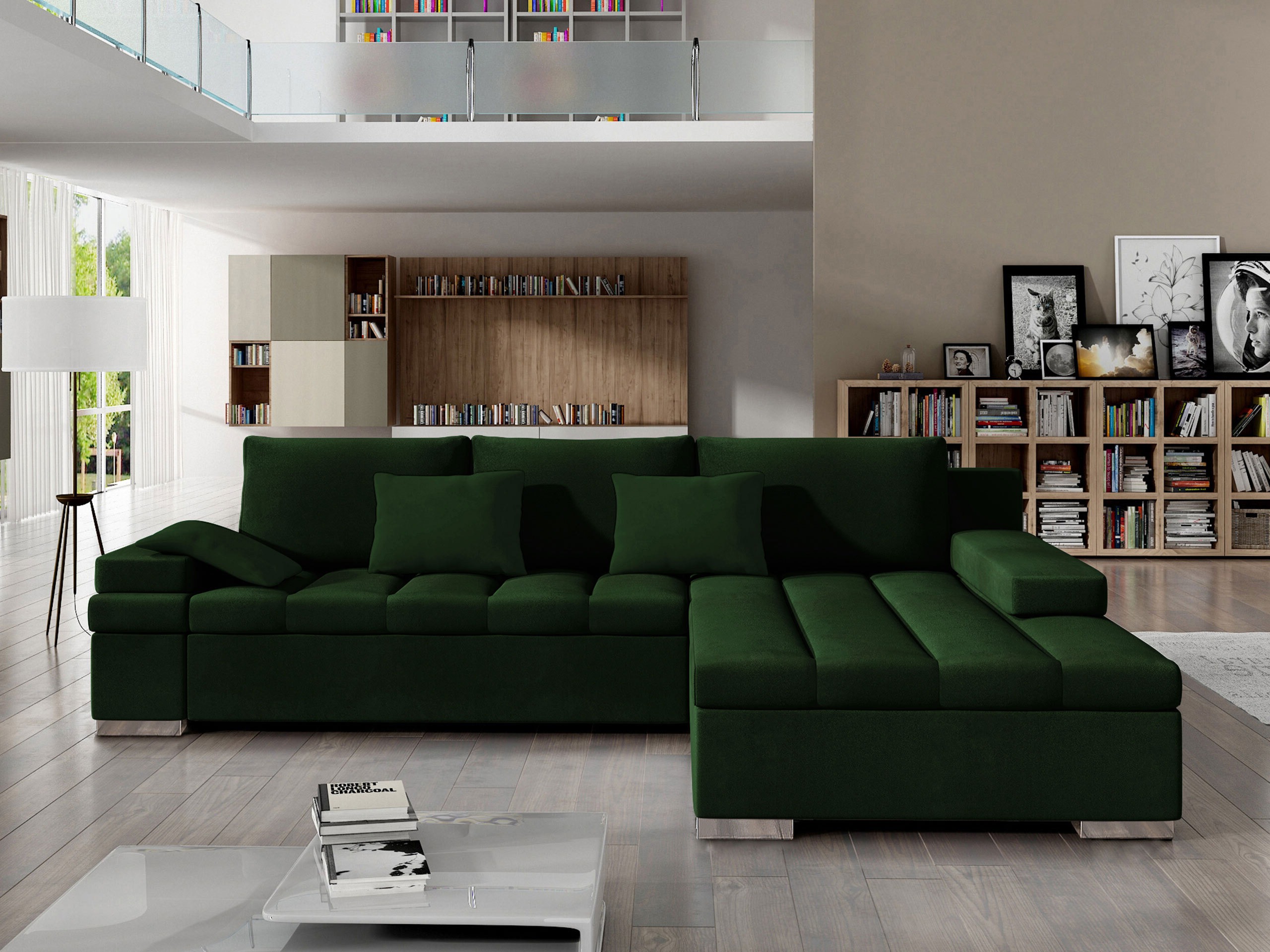 Corner sofa Comfivo Olivetum (Right)
