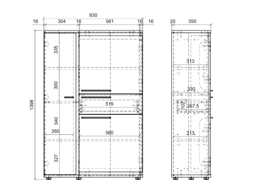 Bookcase Cavdoma 104