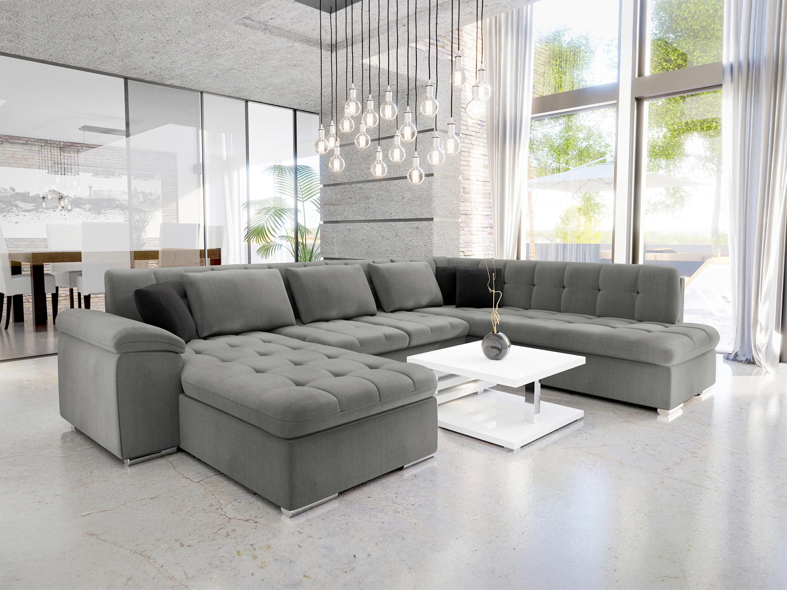 Corner sofa Comfivo Gemma IV (Polo 894 + Polo 897)