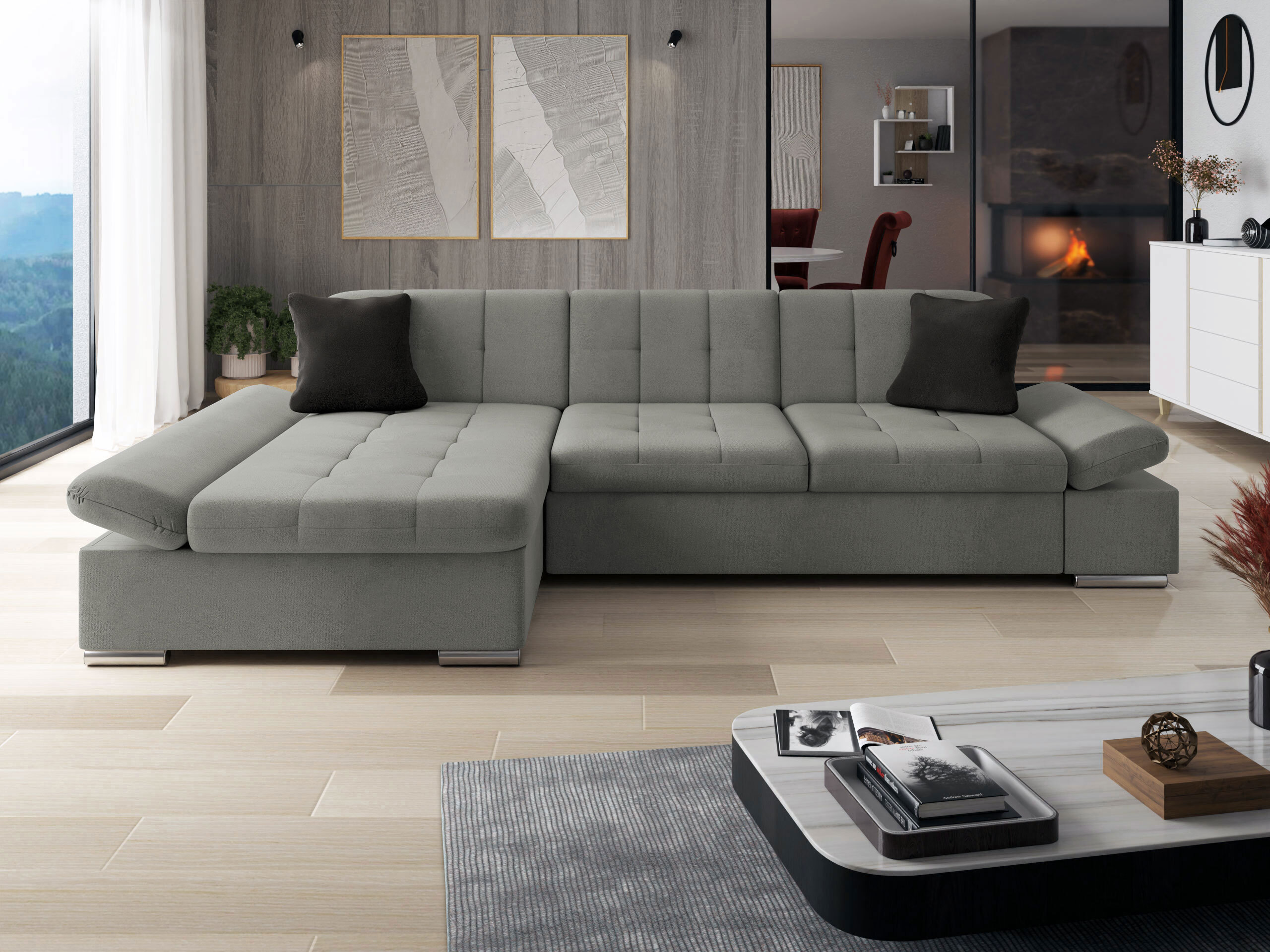 Corner sofa Comfivo Sanitas (Polo 894 + Polo 897)