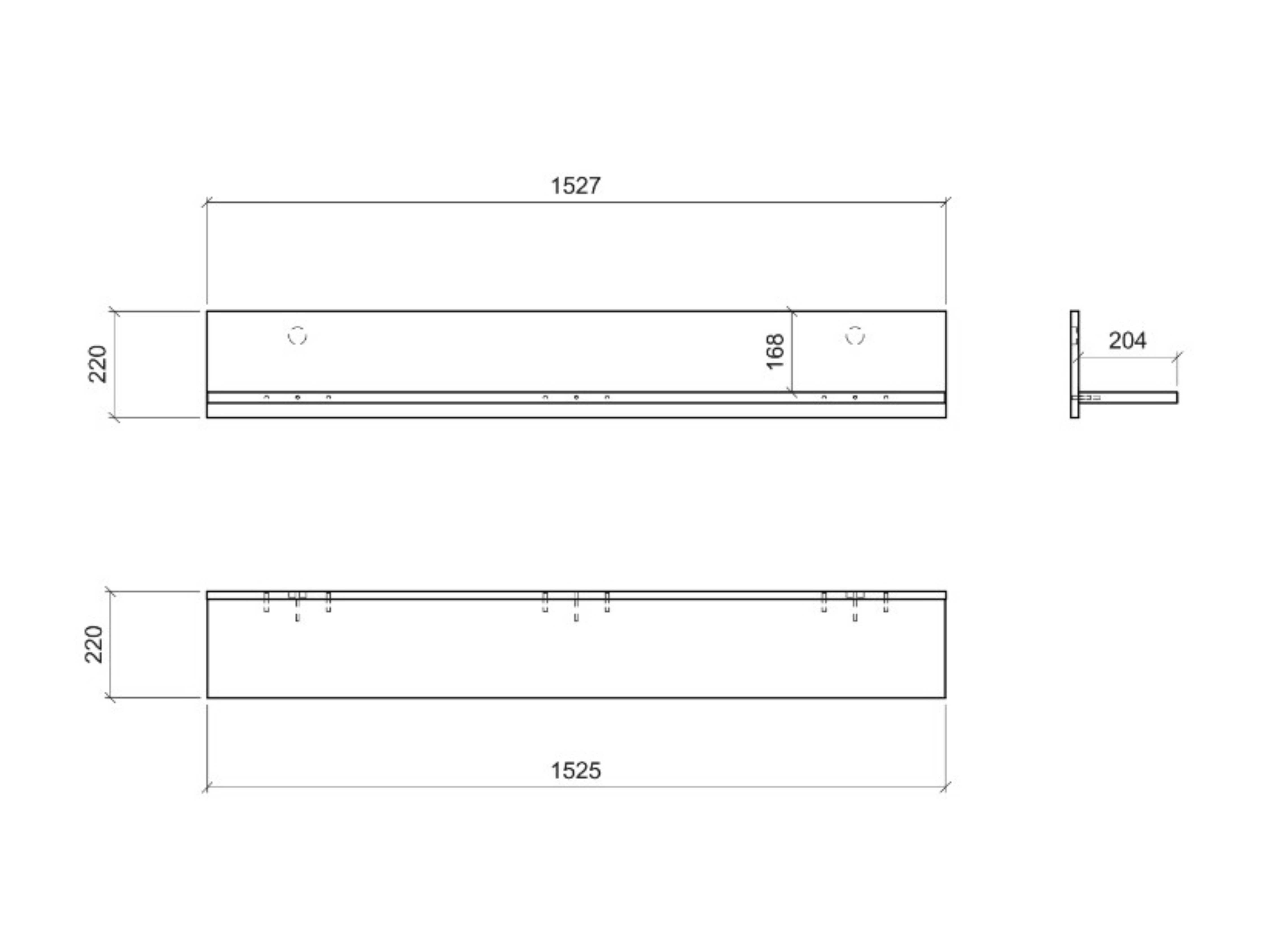 Wall shelf Cavdoma 105