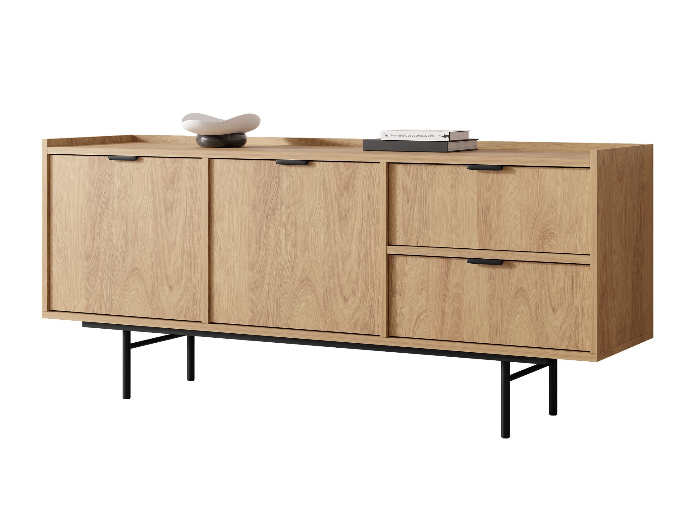 Chest of drawers Floelbe 100 (Oak)