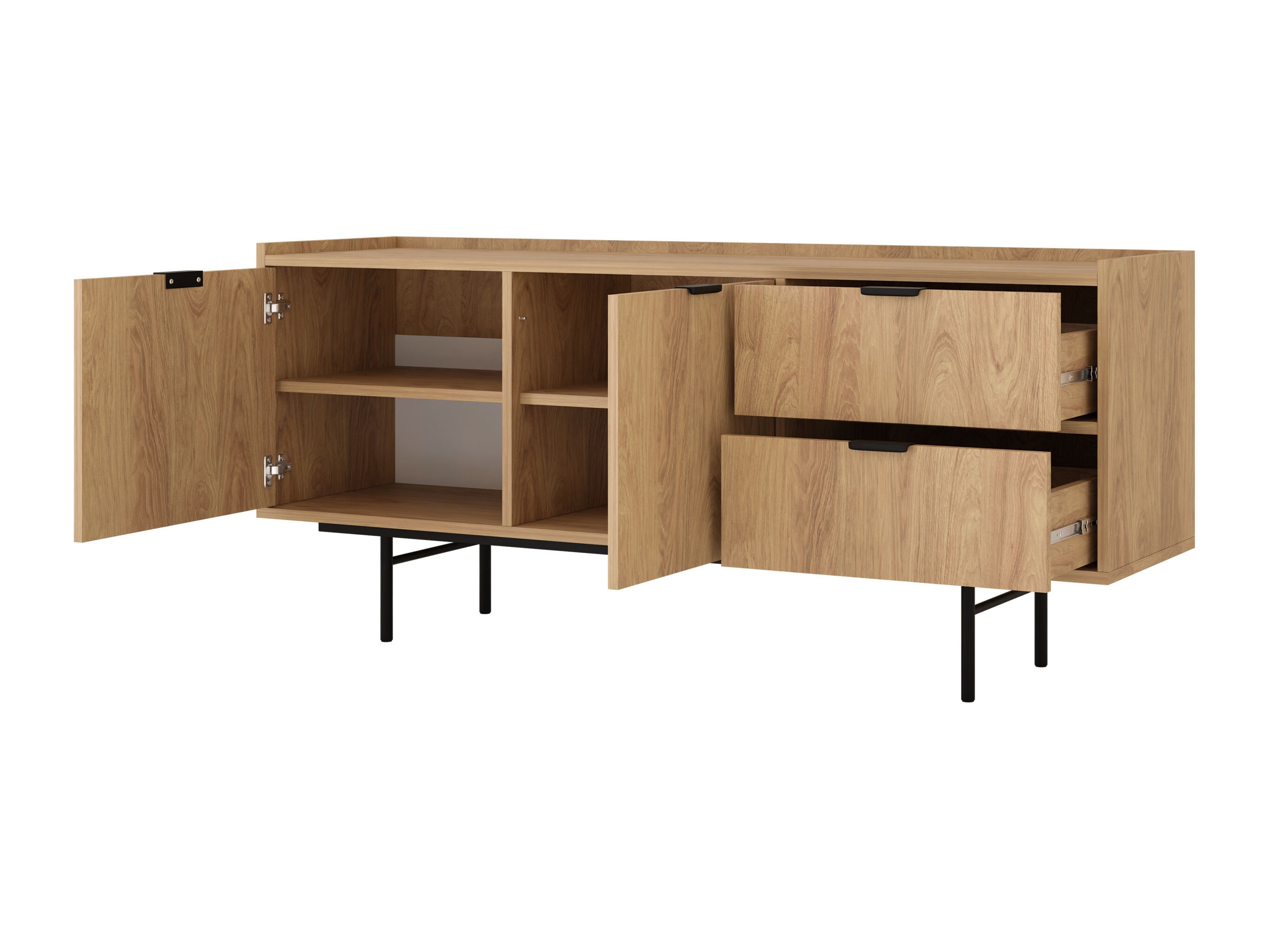 Chest of drawers Floelbe 100 (Oak)