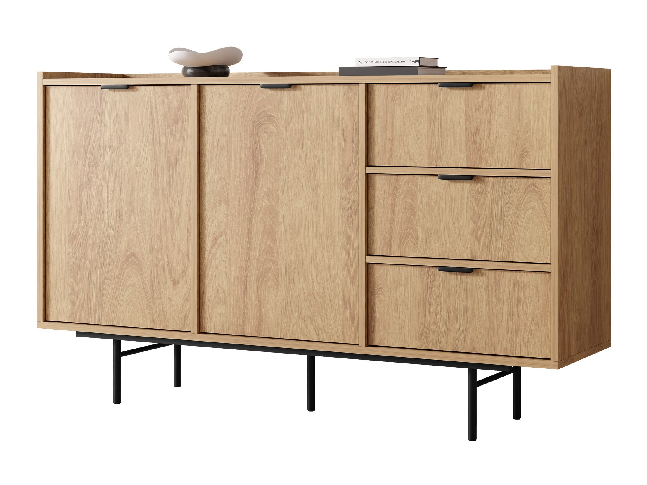 Chest of drawers Floelbe 101 (Oak)