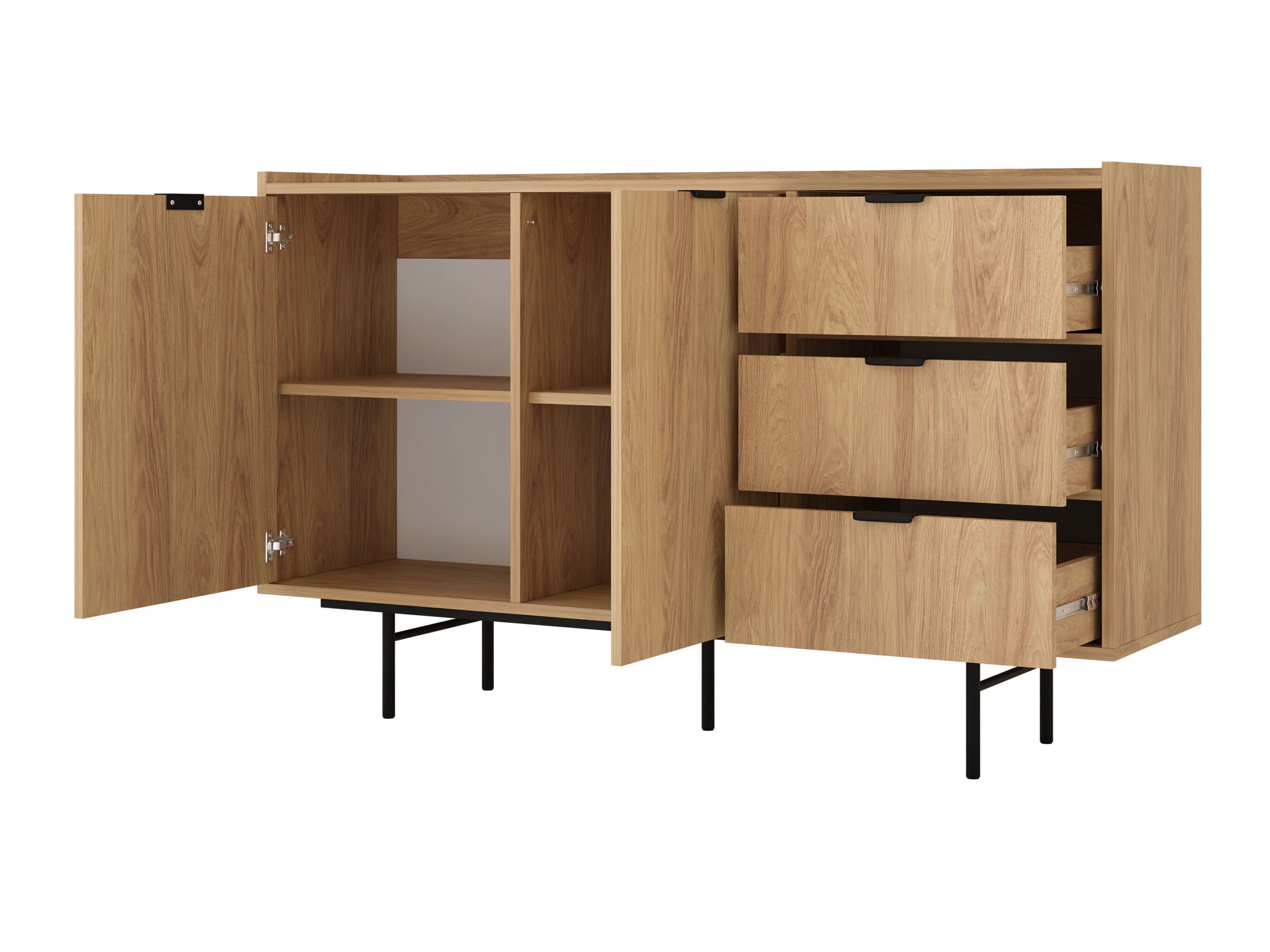 Chest of drawers Floelbe 101 (Oak)