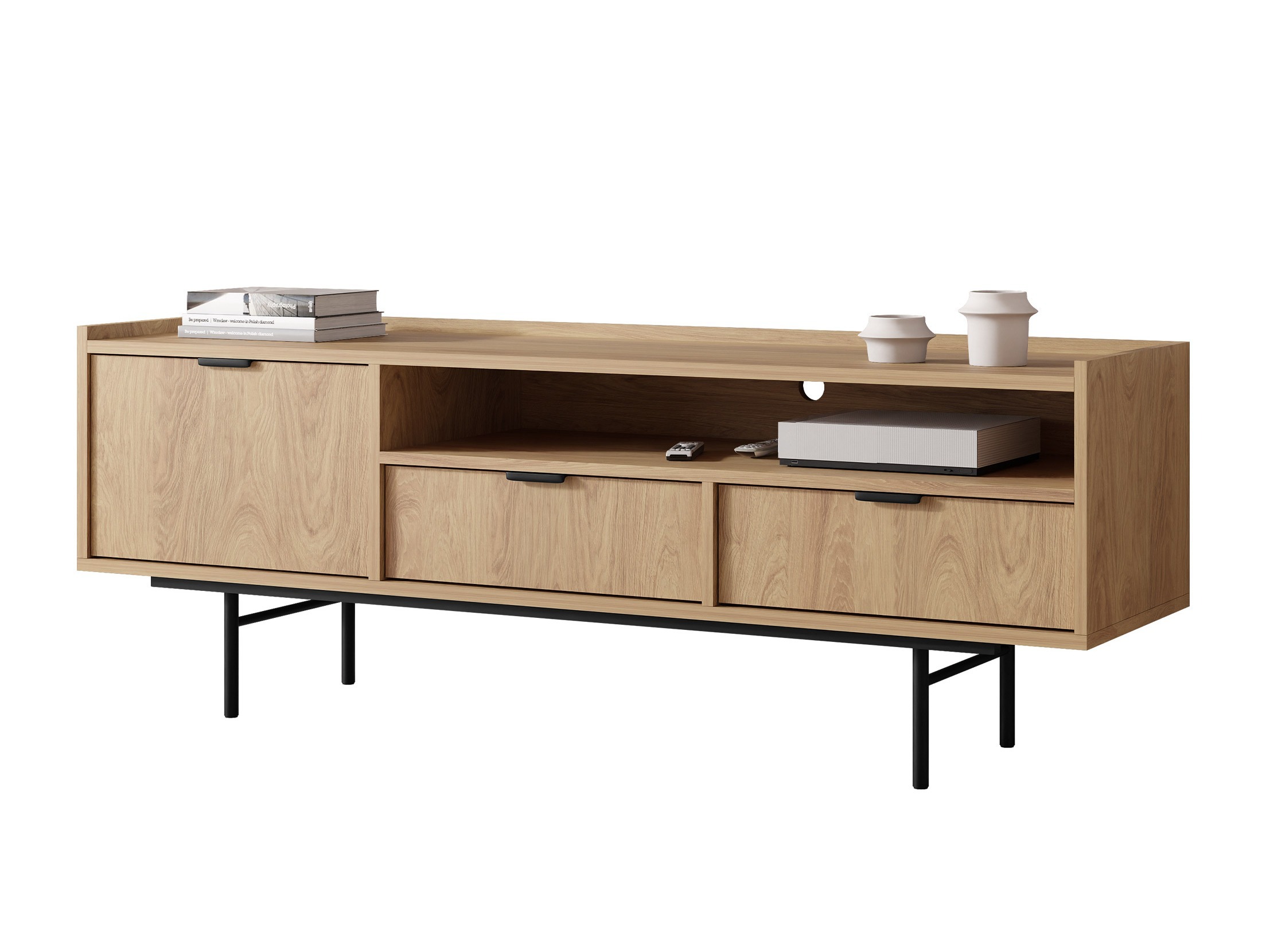 TV stand Floelbe 104 (Oak)