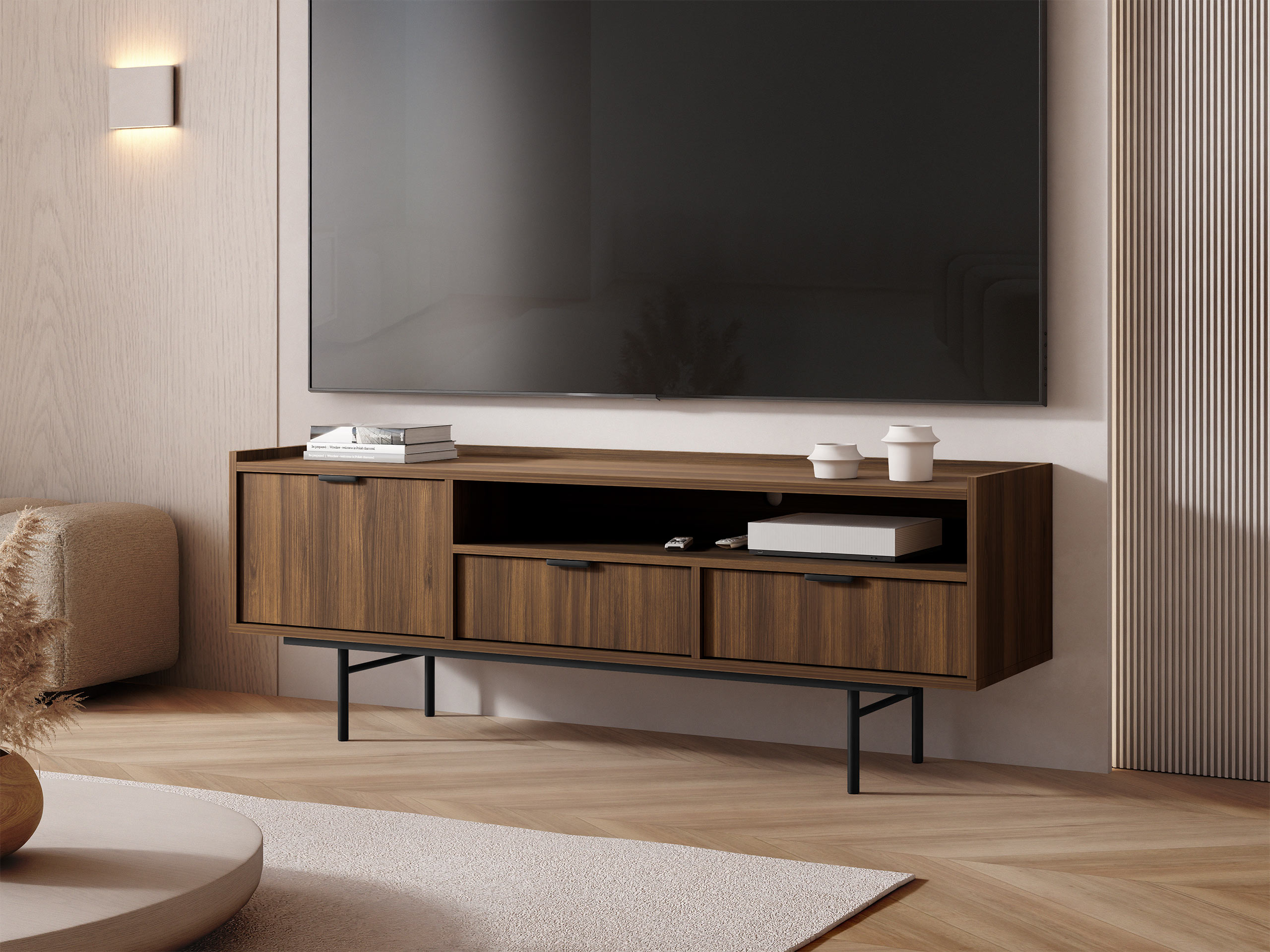 TV stand Studos (Walnut)