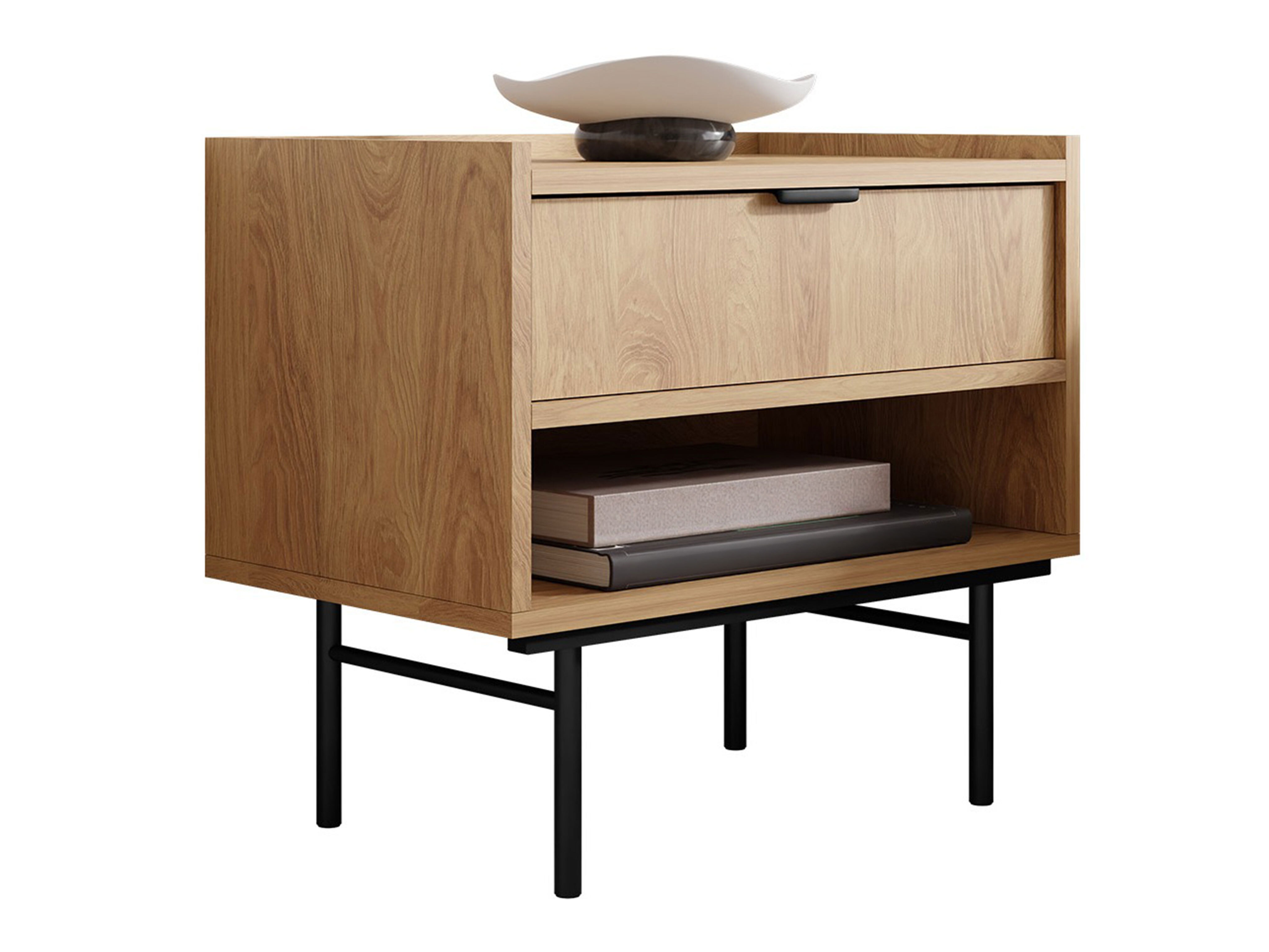 Bedside table Floelbe 106 (Oak)