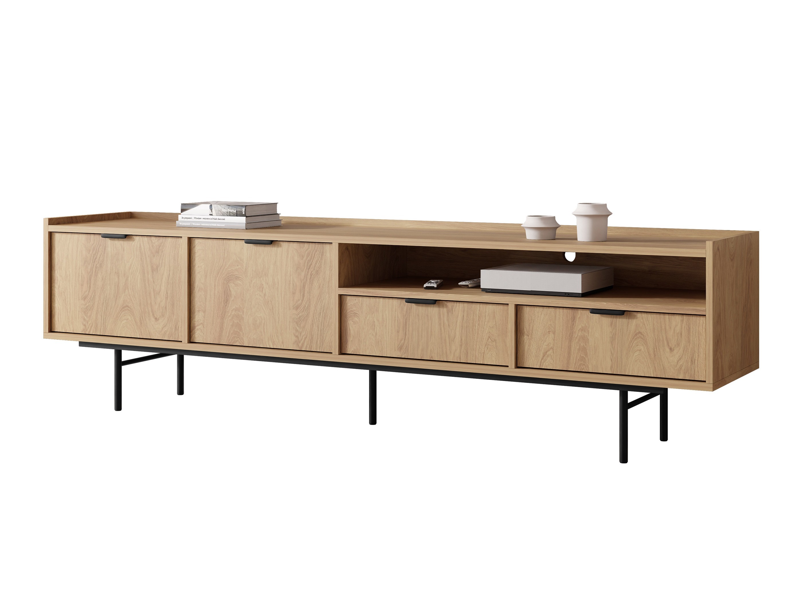 TV stand Floelbe 105 (Oak)
